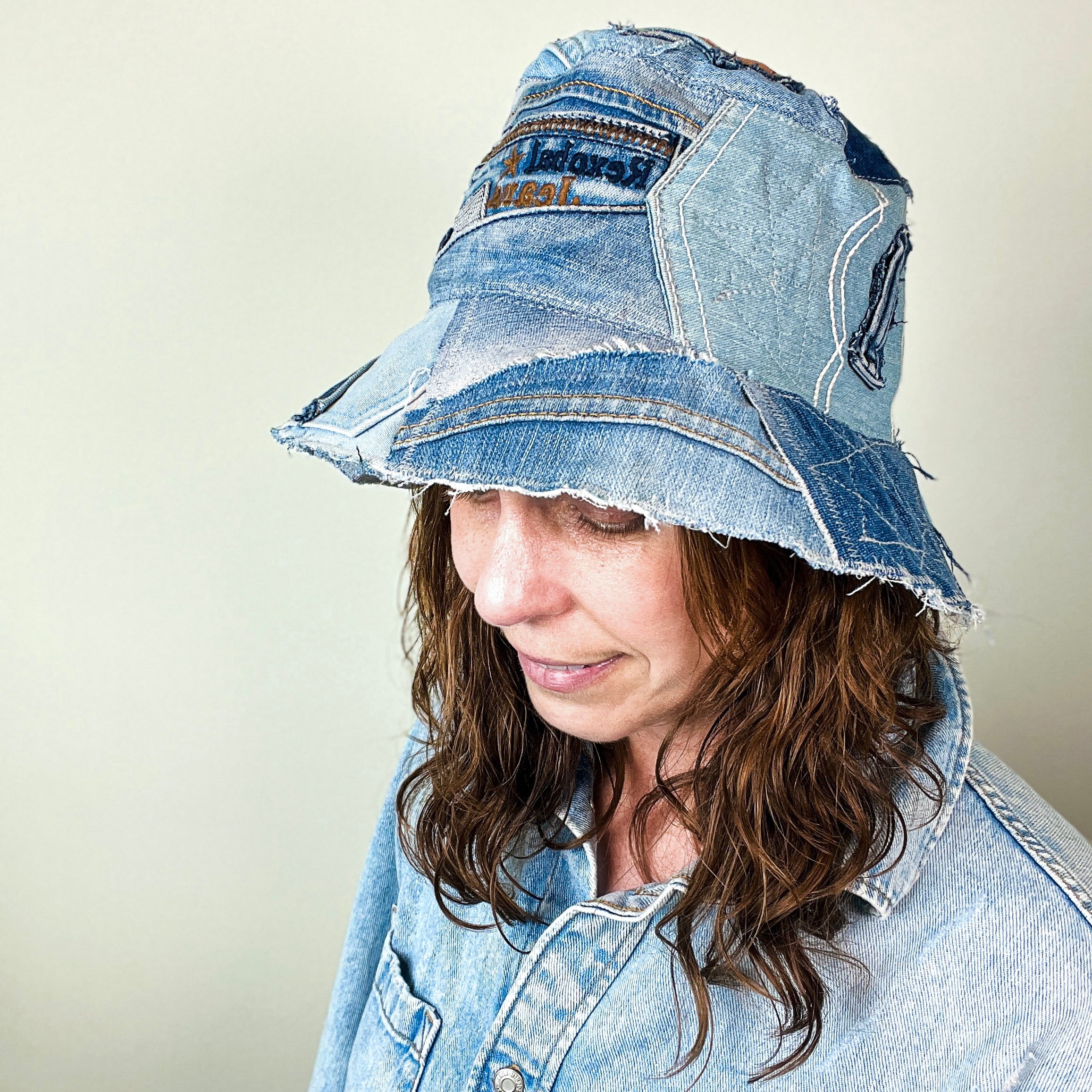 Denim Bucket Hat - Small