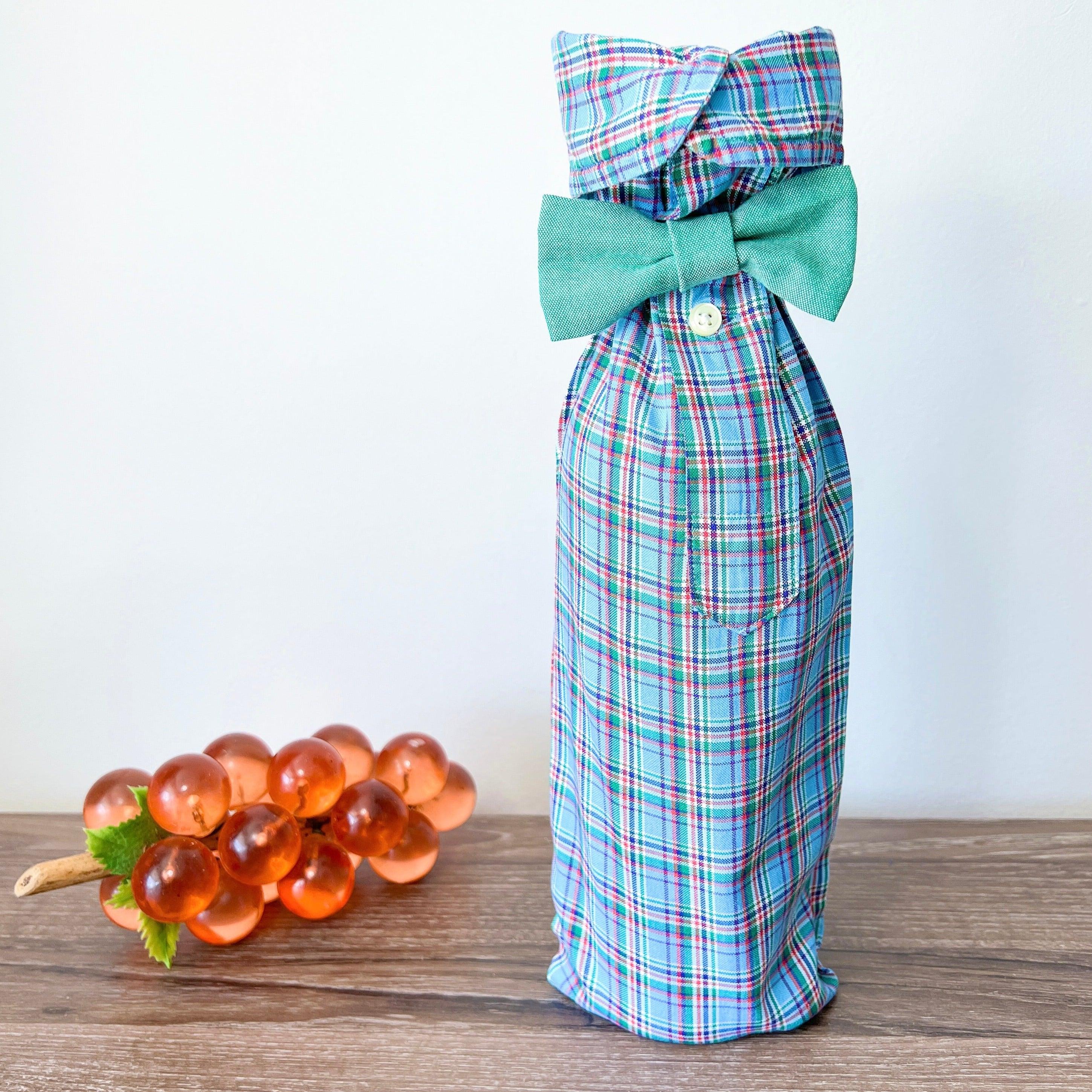 Wine Gift Bag - Set of 2 - Upcycleco