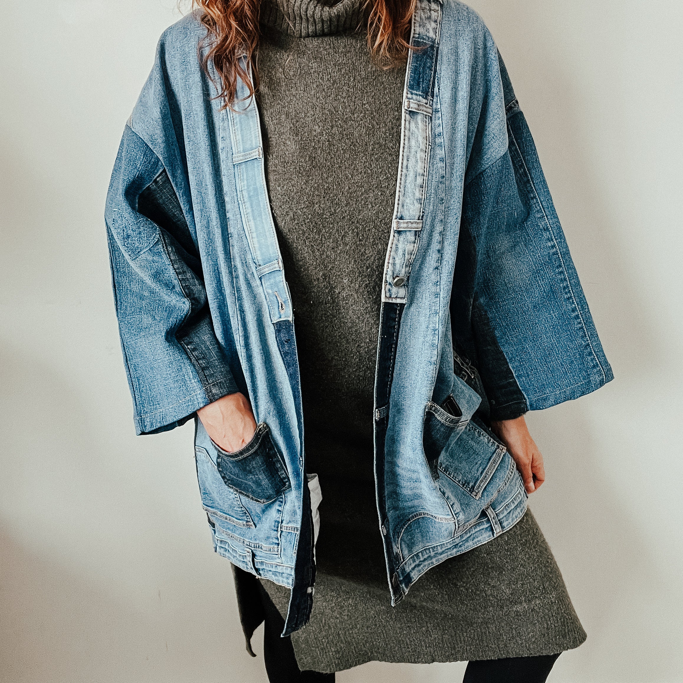 Denim Kimonos