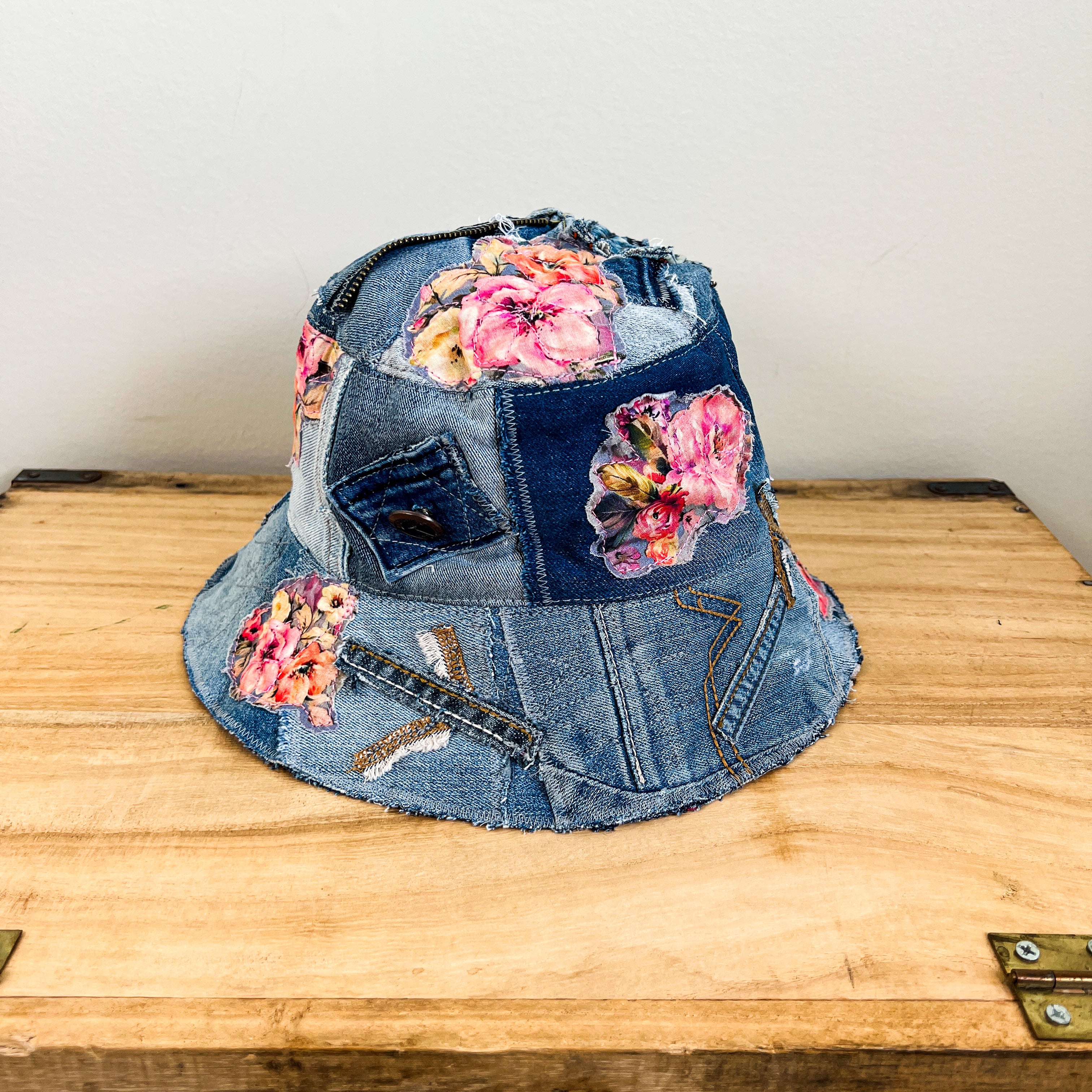 Denim Bucket Hat - Medium