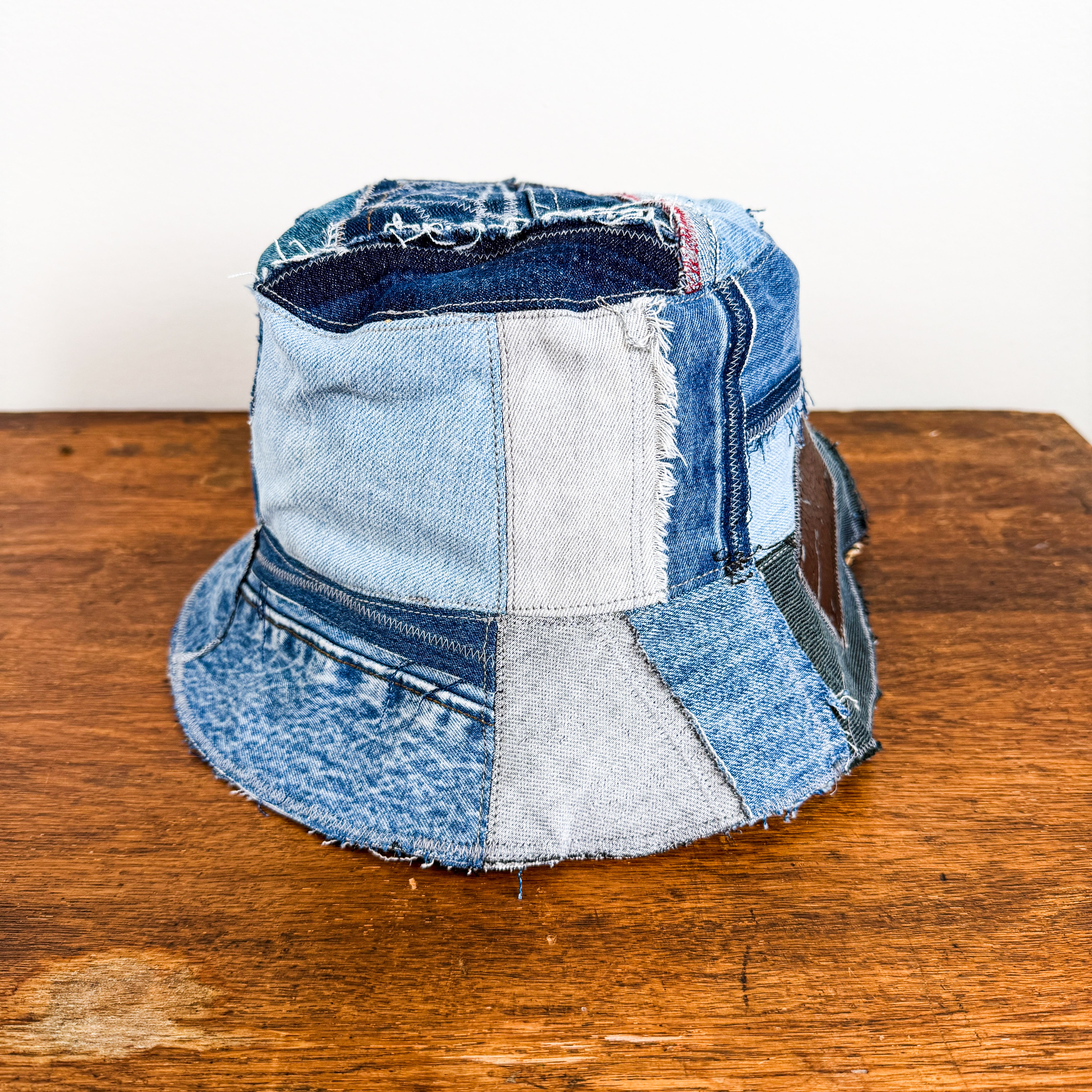 Denim Bucket Hat - Large