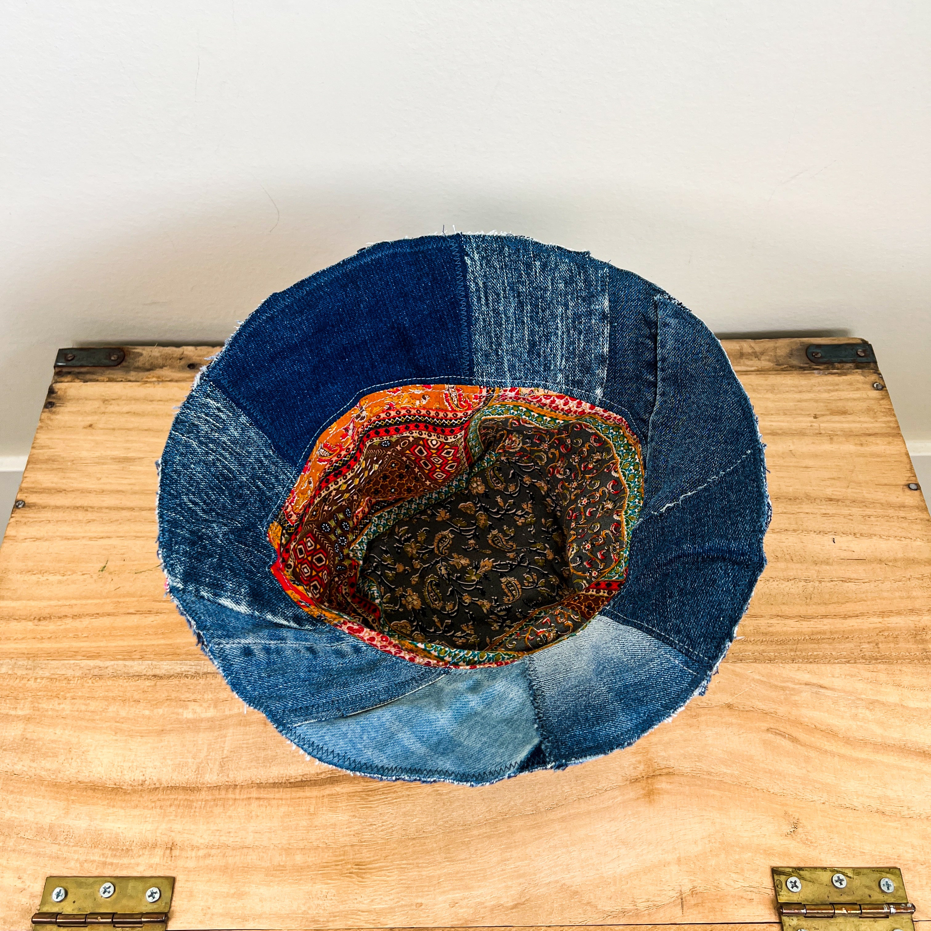 Denim Bucket Hat - Small