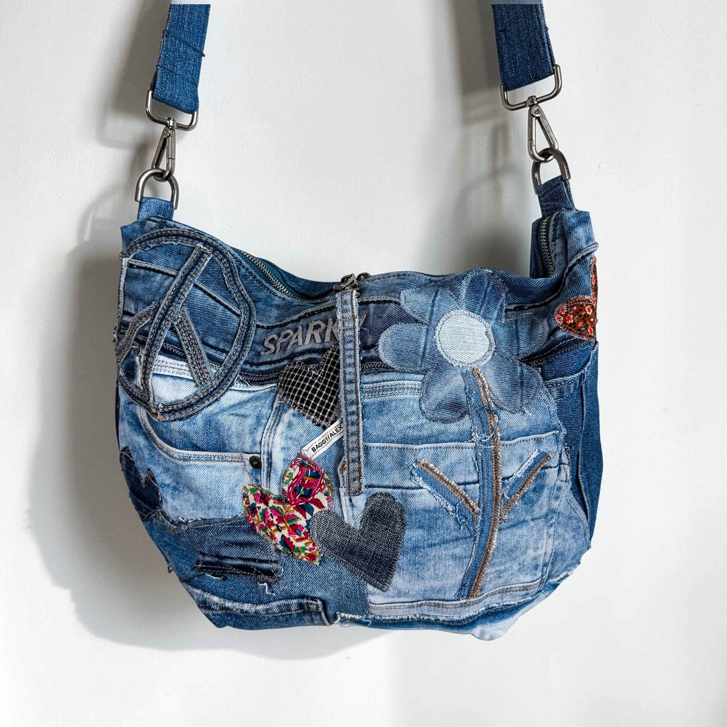 Denim Hippie Bag
