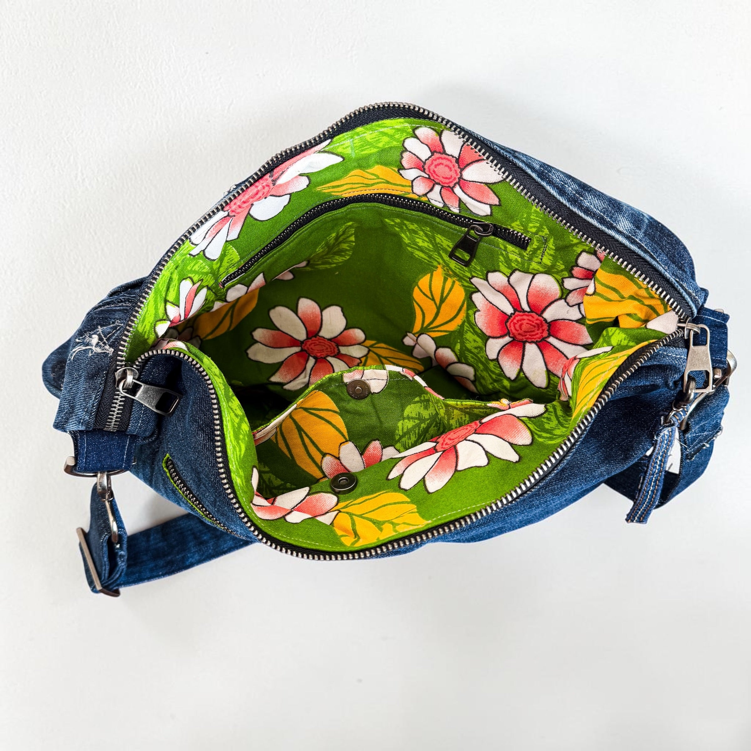 Denim Hippie Bag