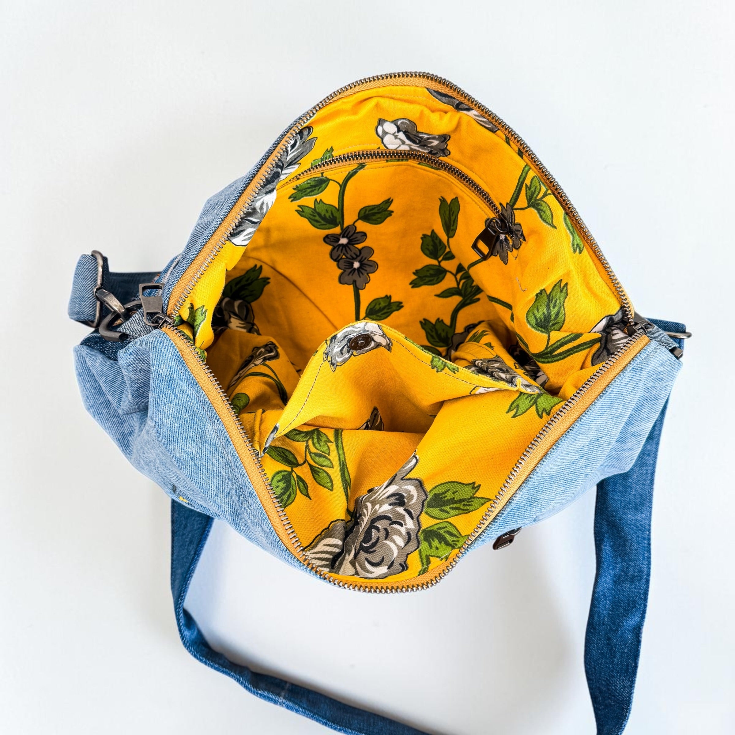 Denim Hippie Bag