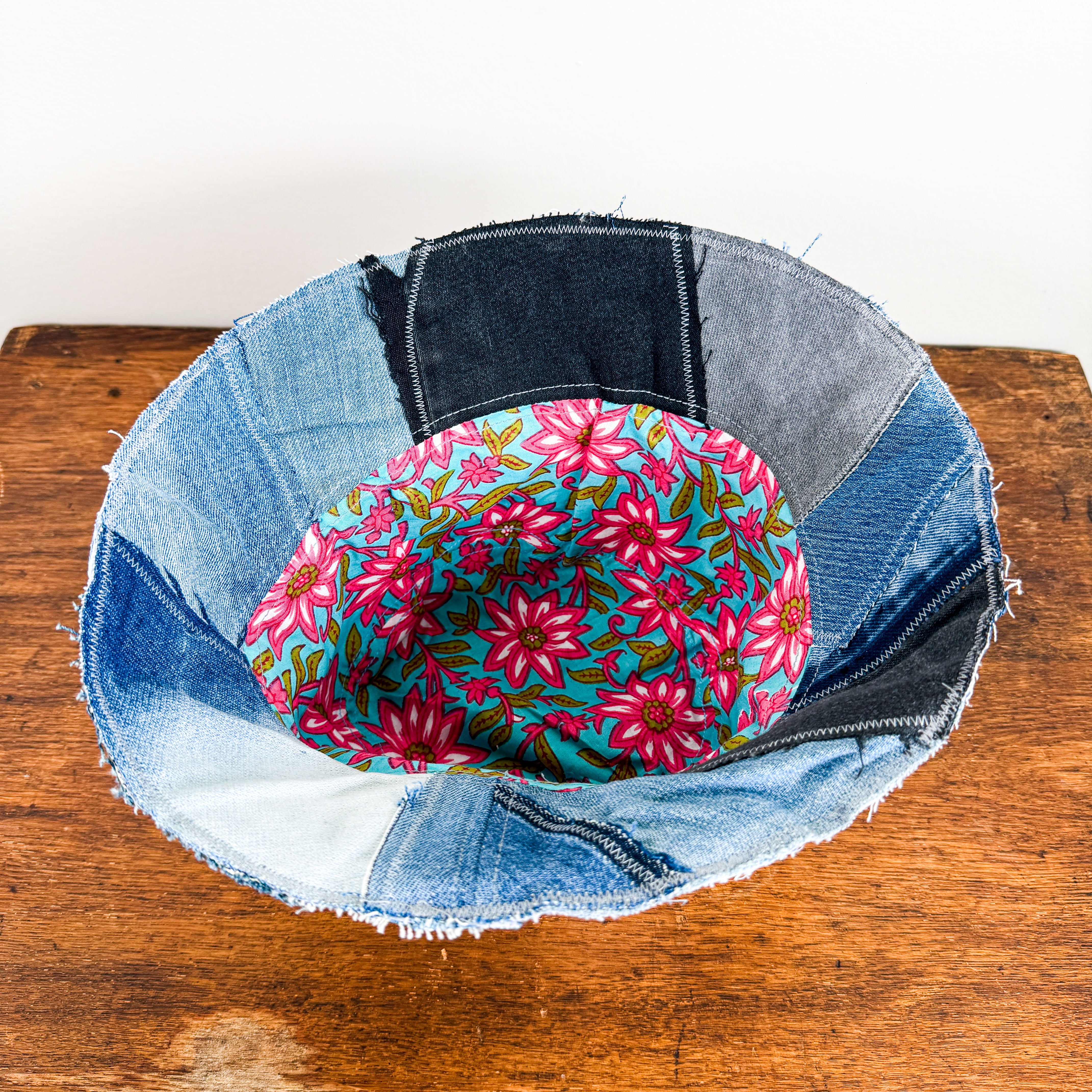 Denim Bucket Hat - Large