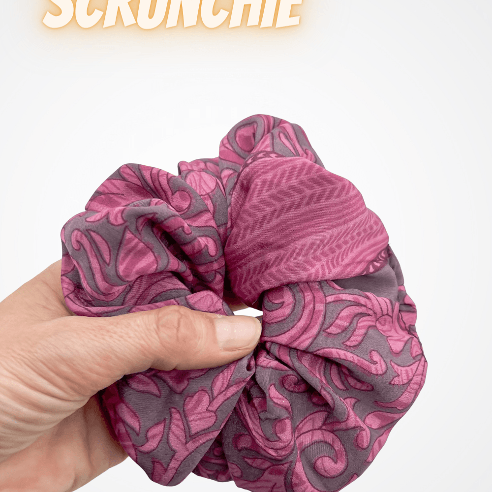 Sari Scrunchie - Upcycleco 