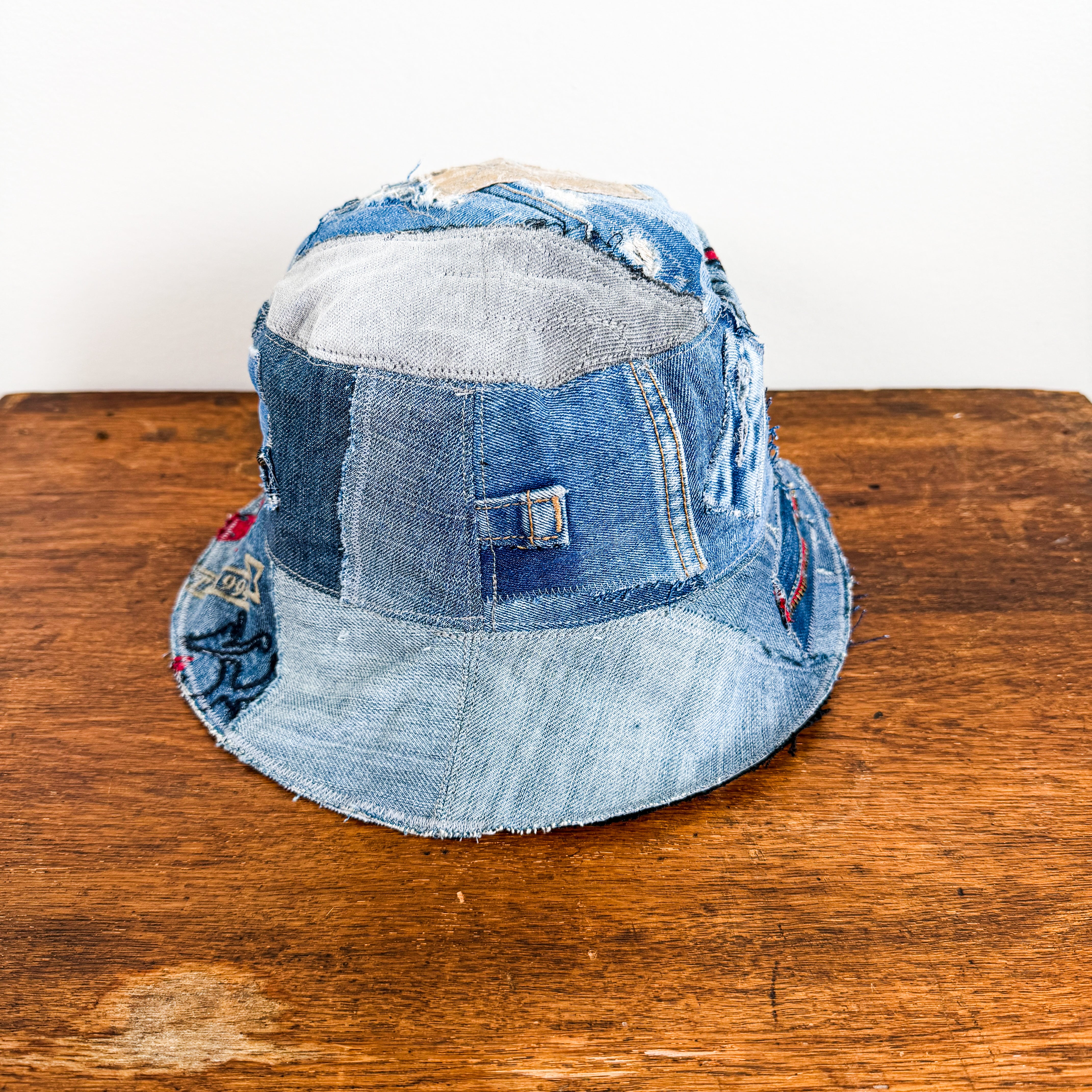 Denim Bucket Hat - Large