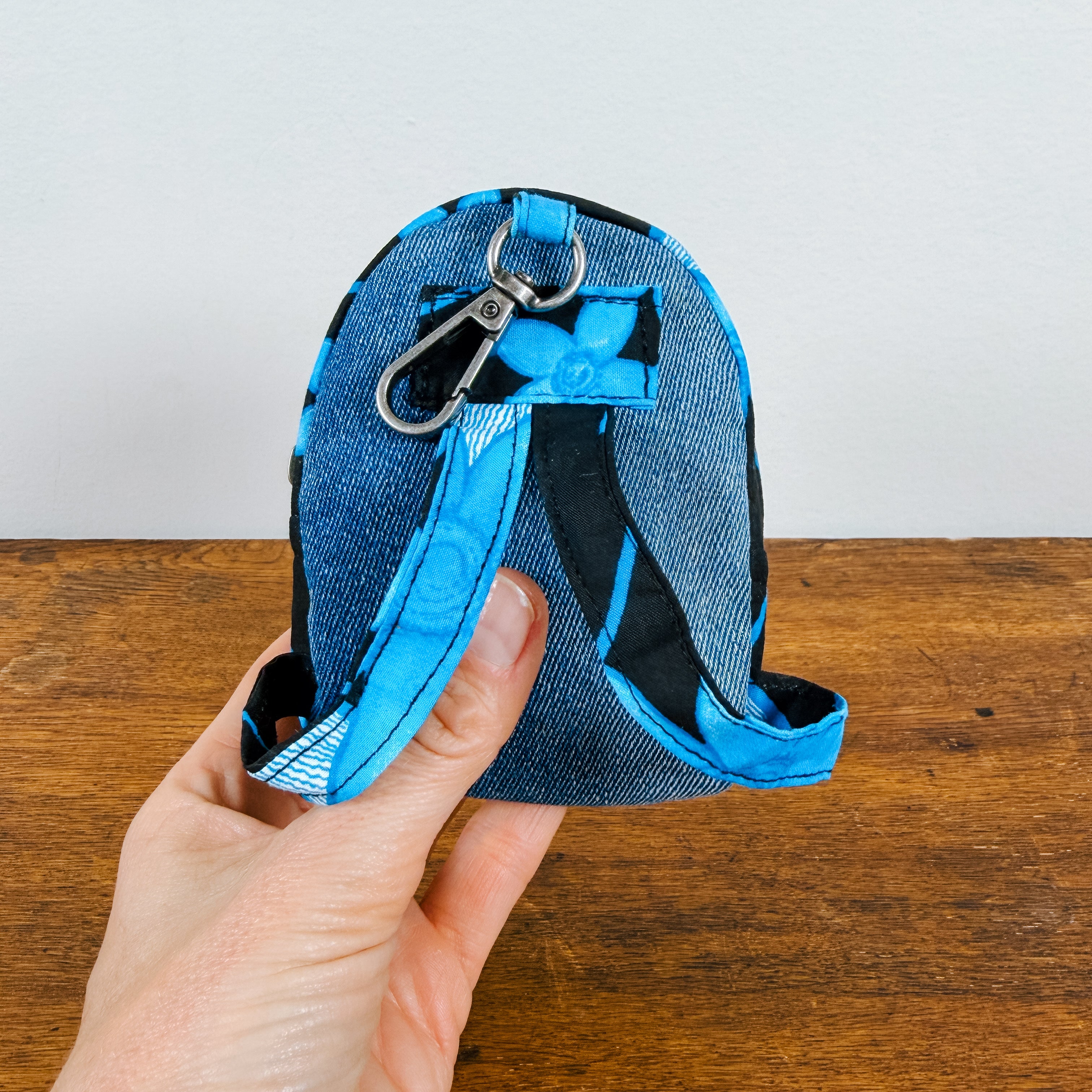 Upcycled Mini Backpack Pouch