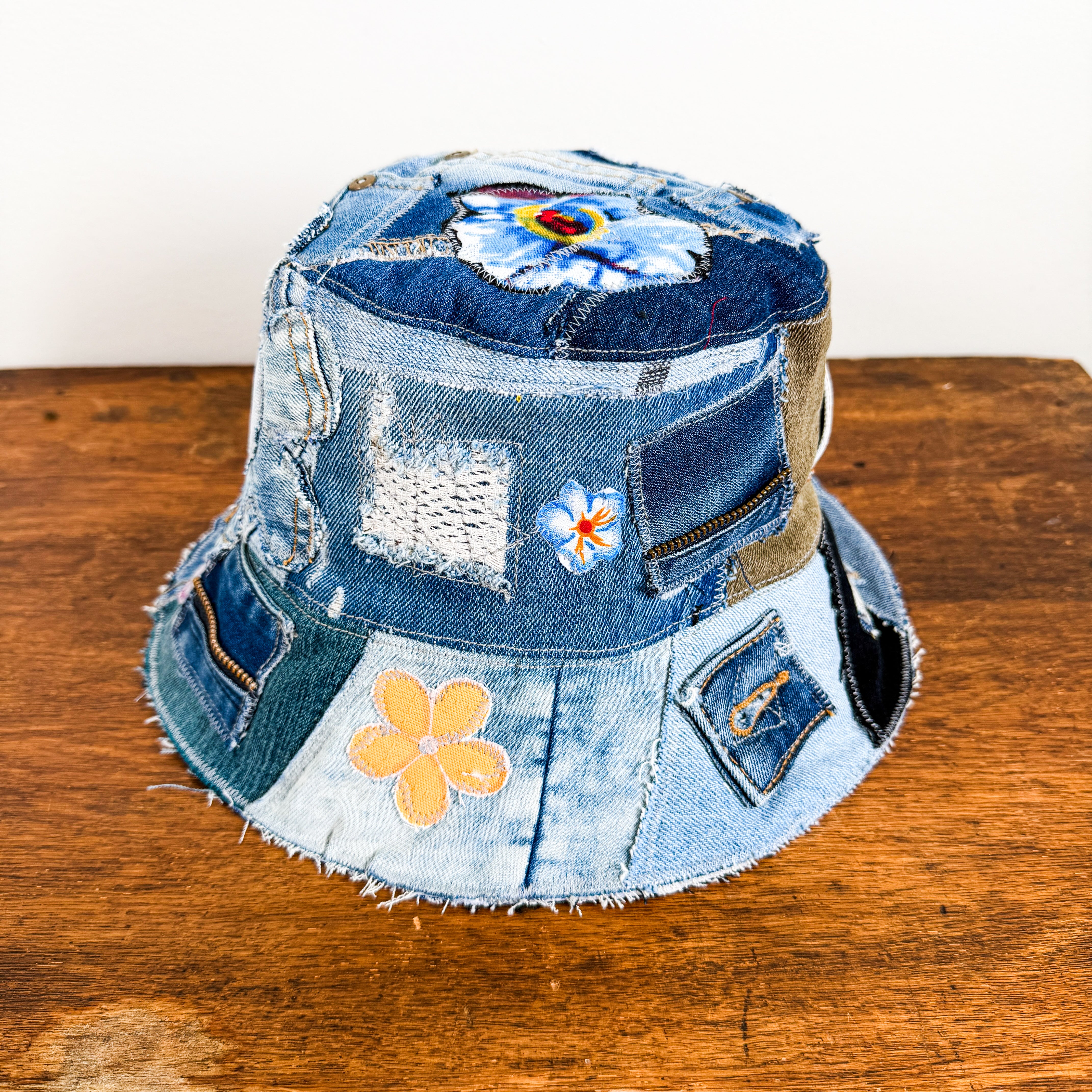 Denim Bucket Hat - Large