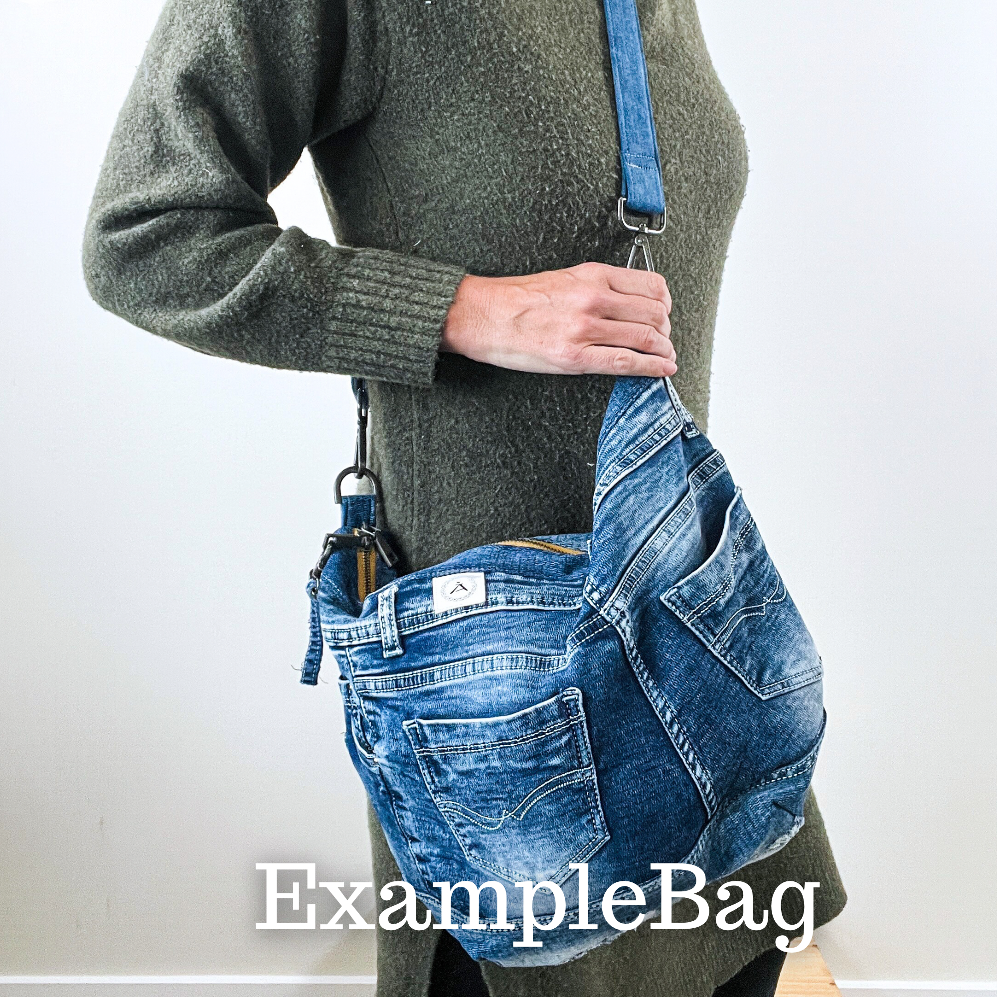Denim Hippie Bag