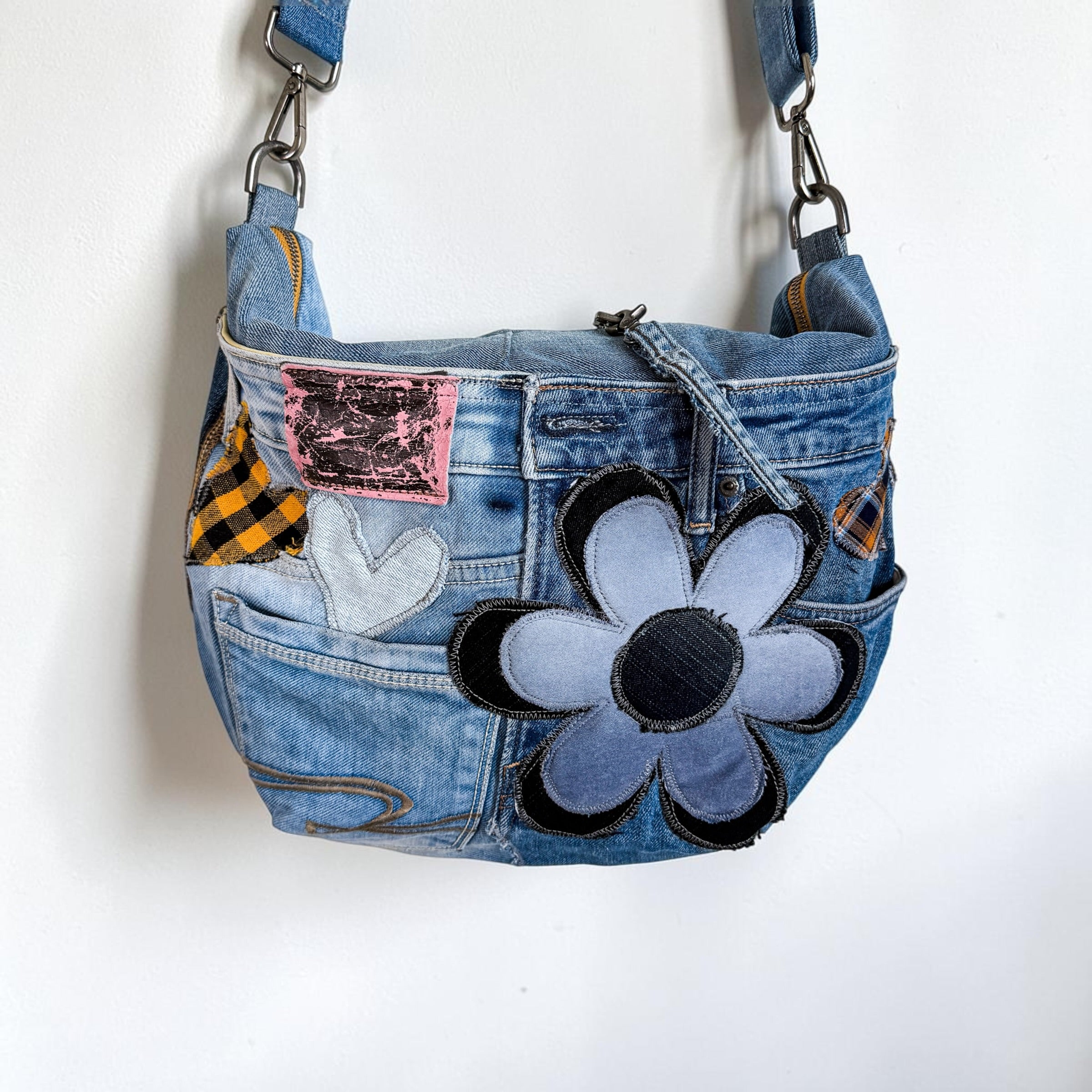 Denim Hippie Bag