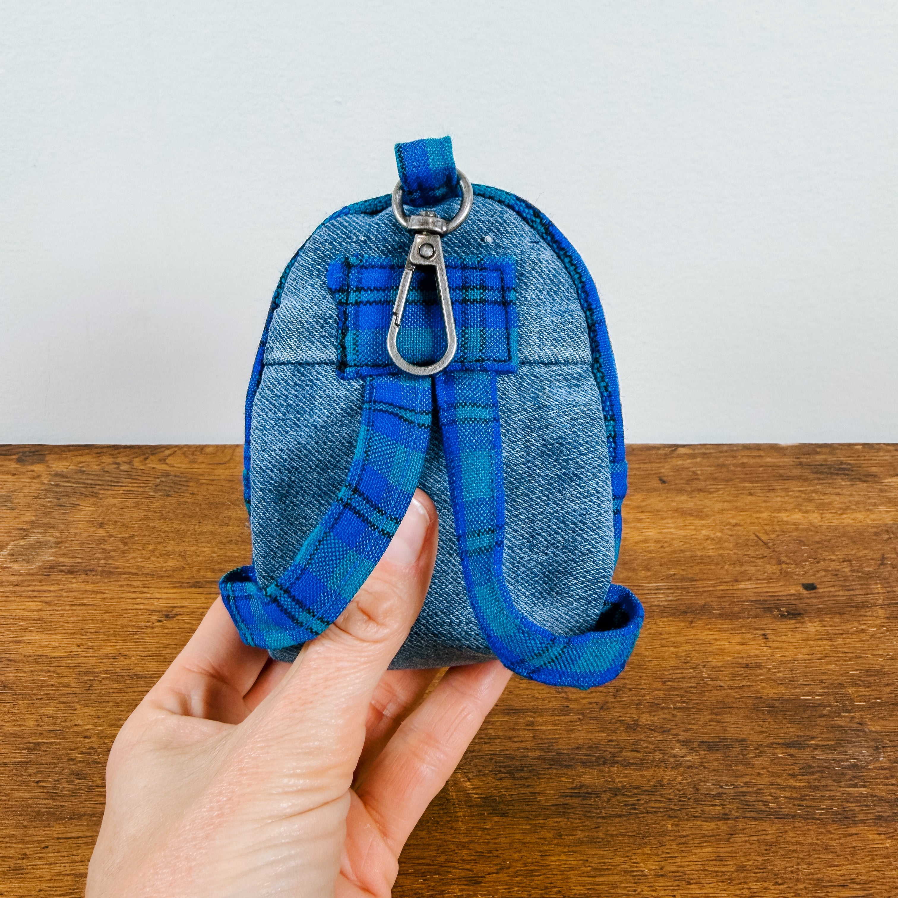 Upcycled Mini Backpack Pouch