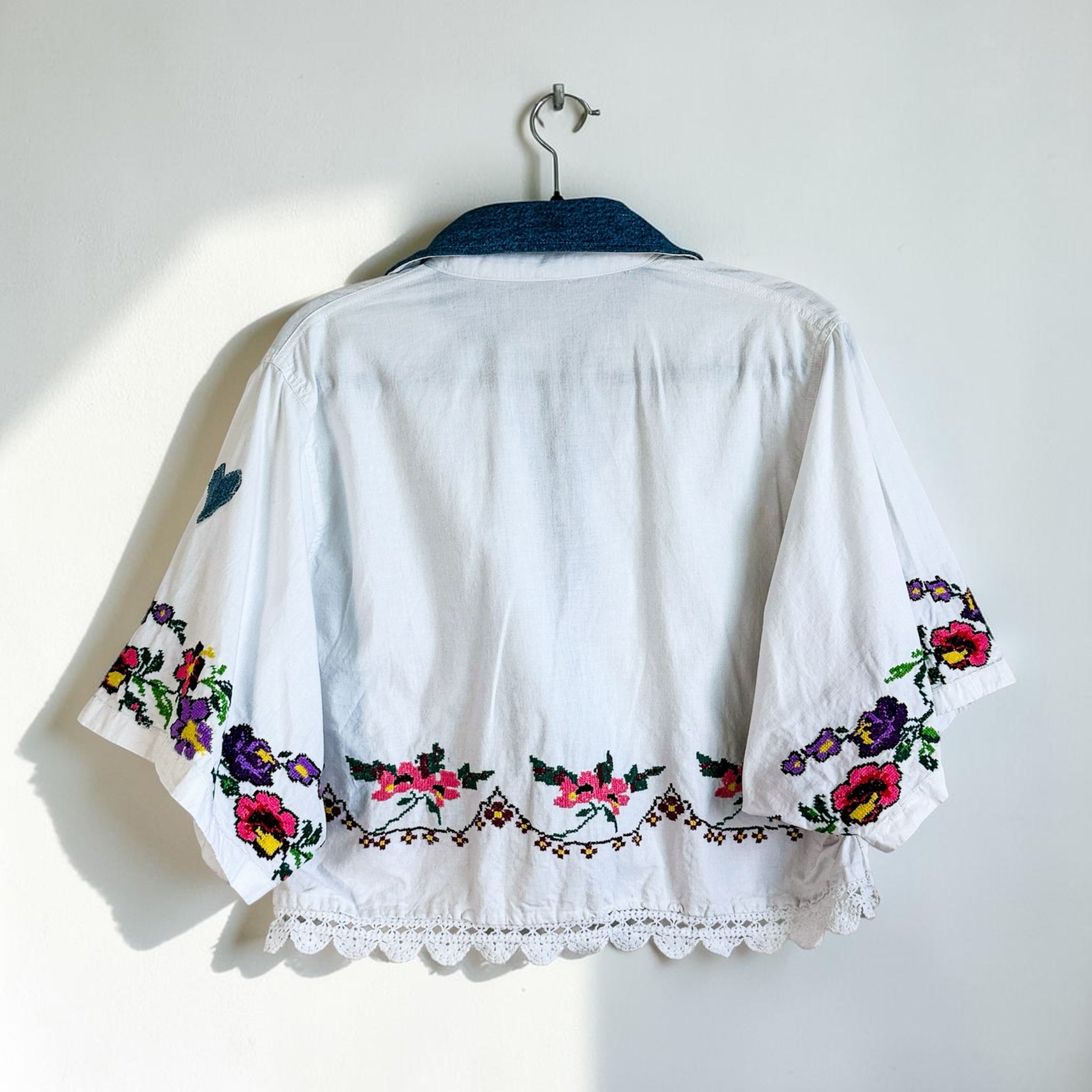 Tablecloth Top + Denim - Medium