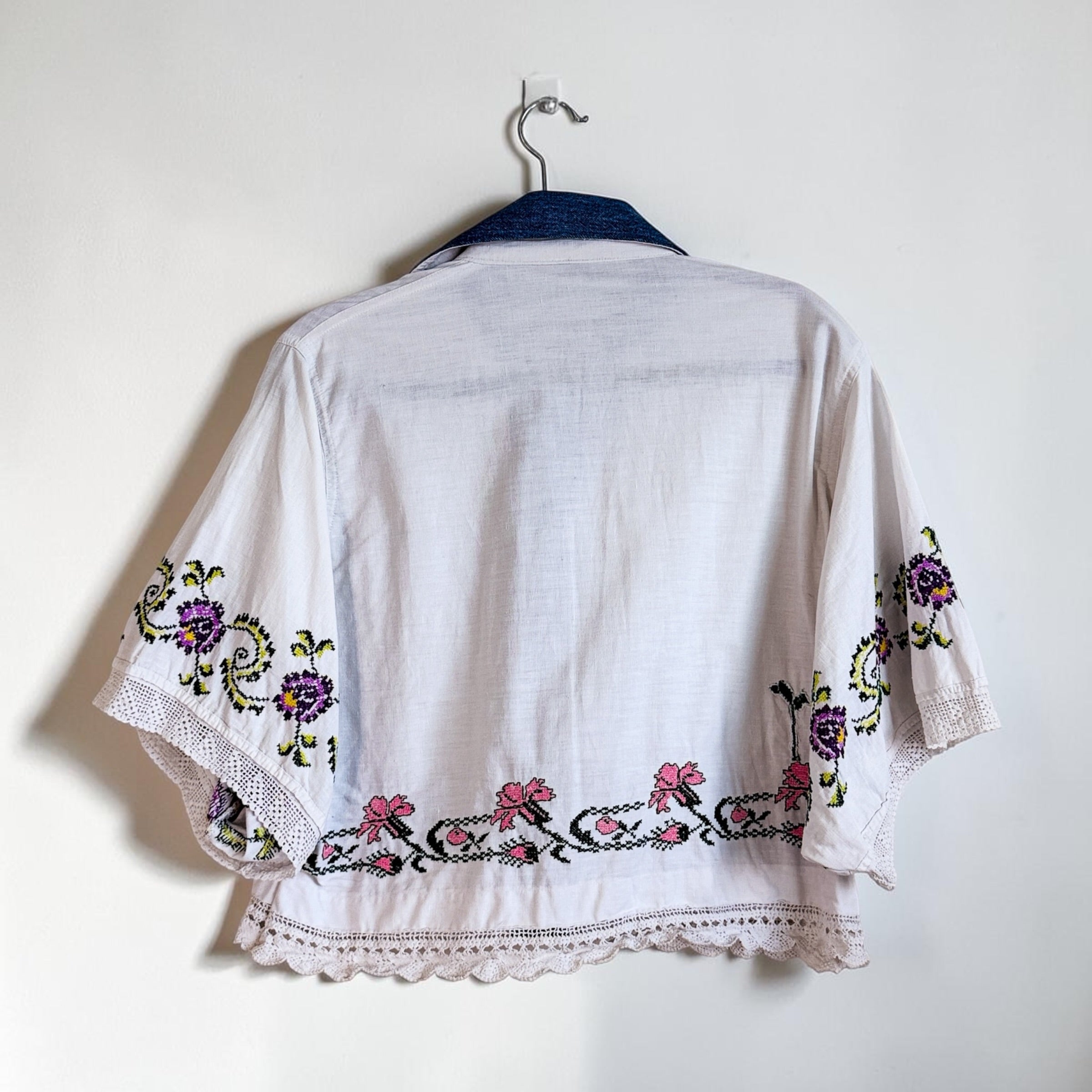 Tablecloth Top + Denim - Medium