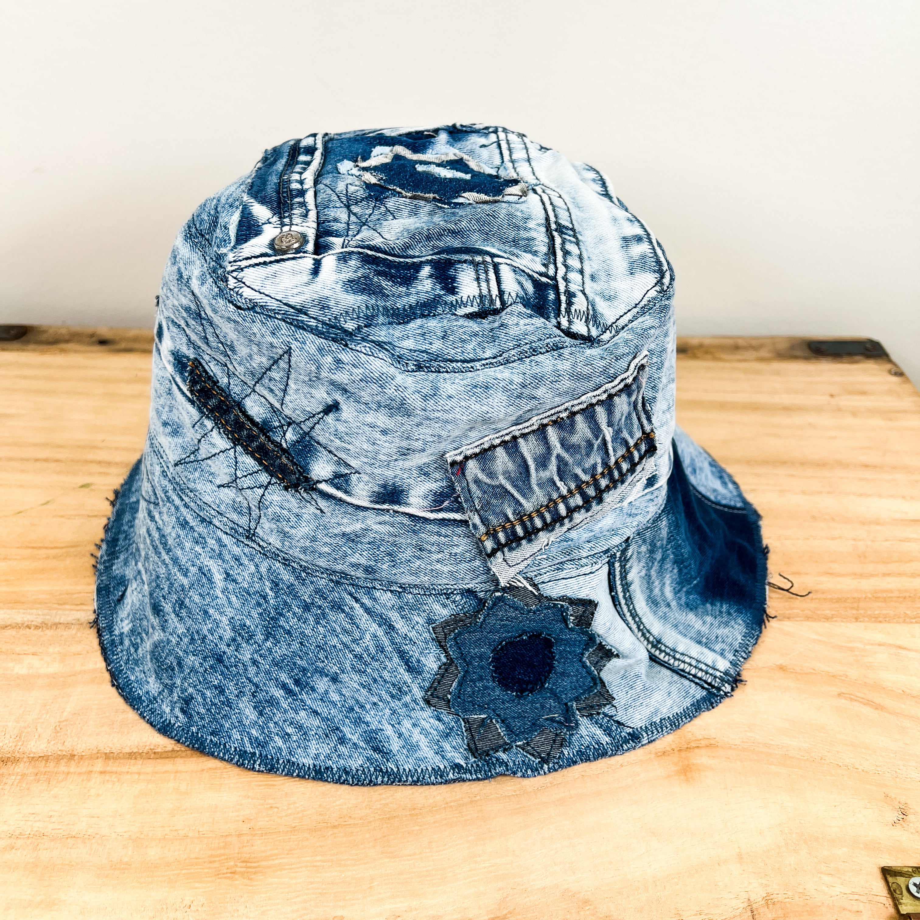 Denim Bucket Hat - Large
