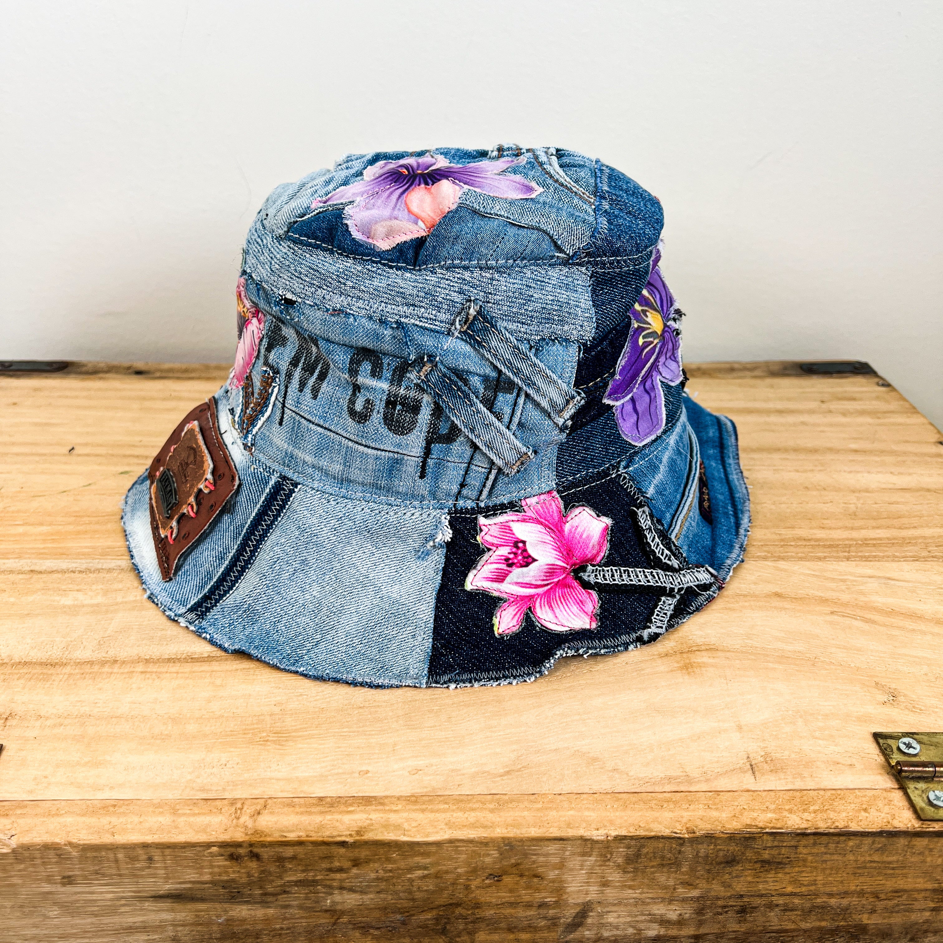 Denim Bucket Hat - Large