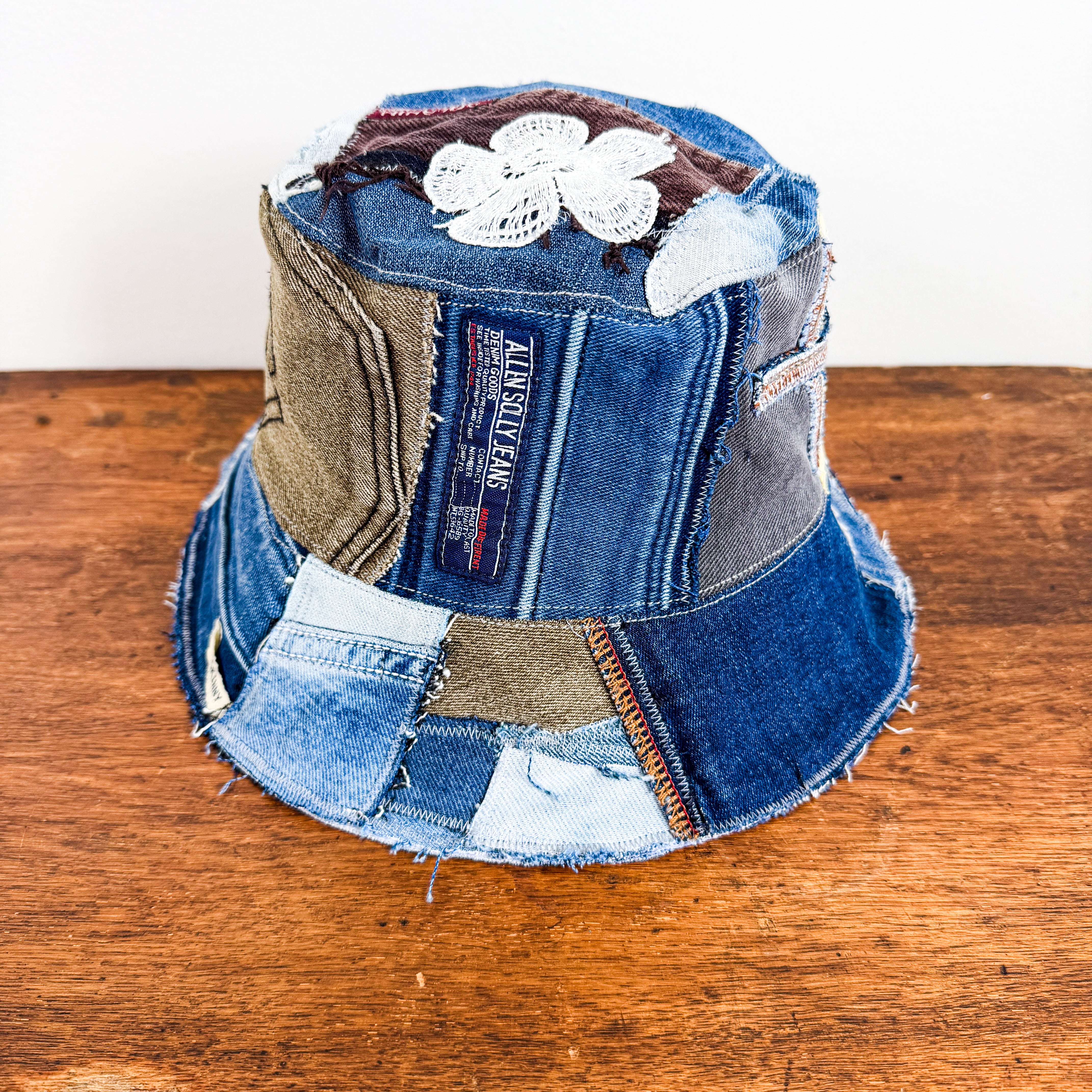Denim Bucket Hat - Large