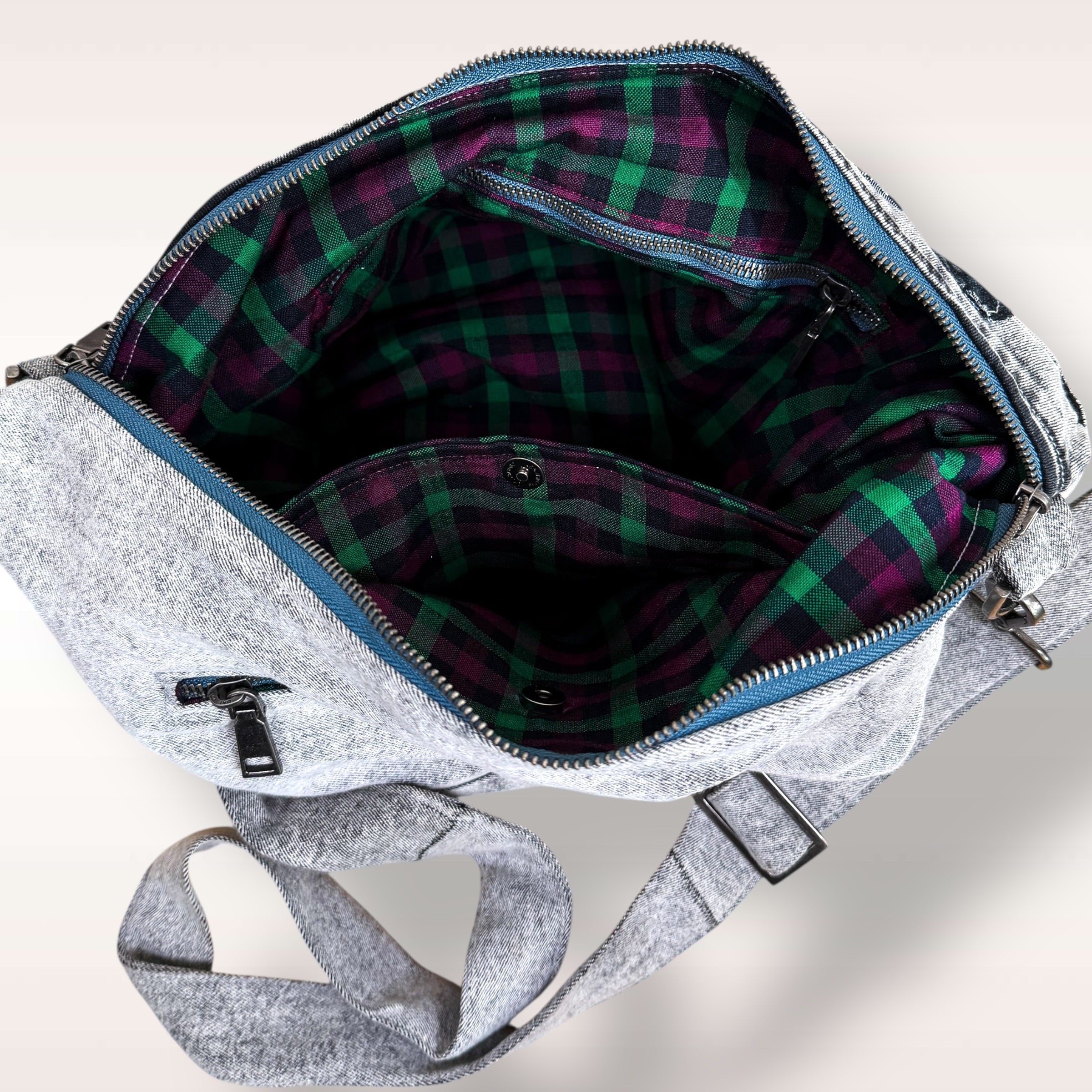 Denim Hippie Bag