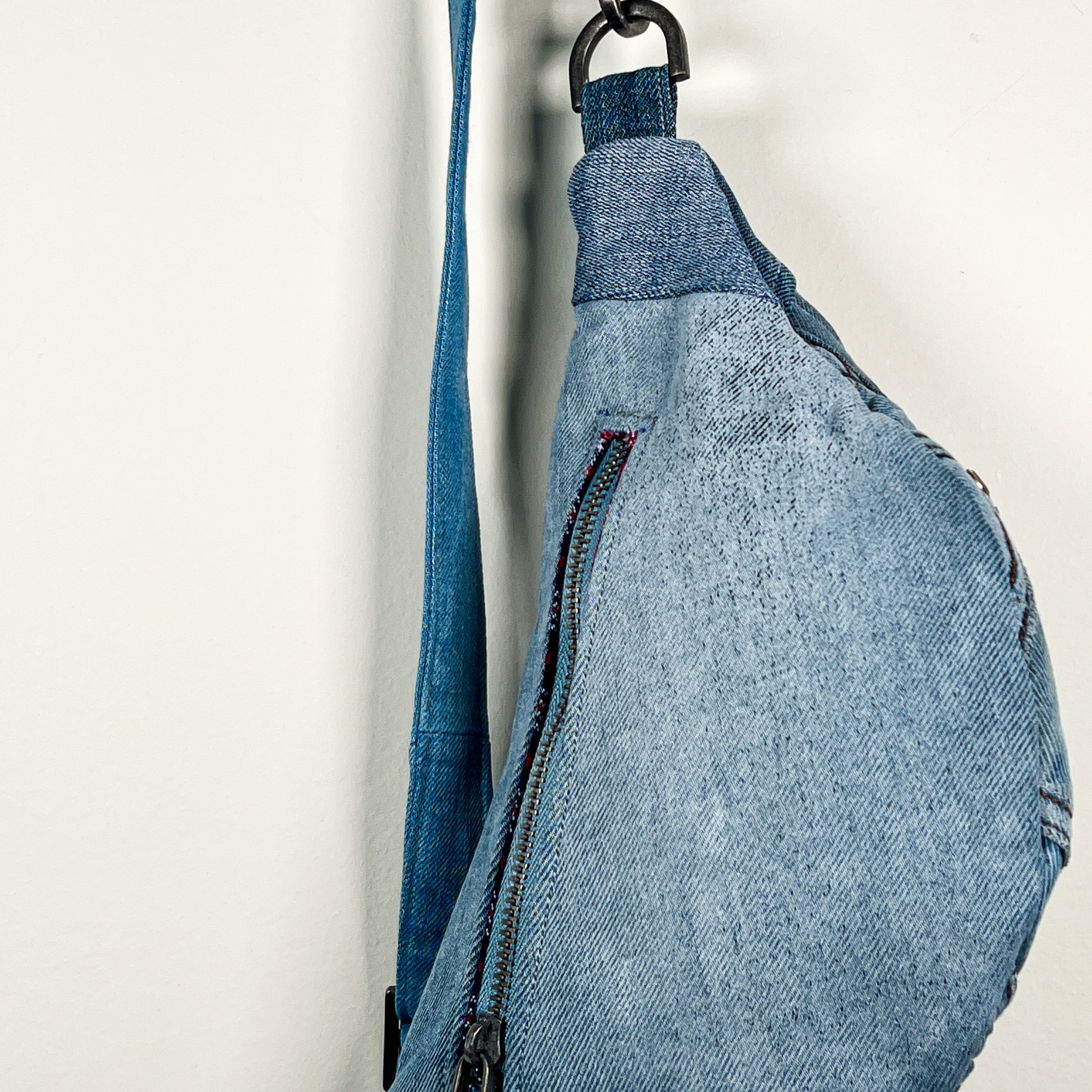 Denim Fanny Bag