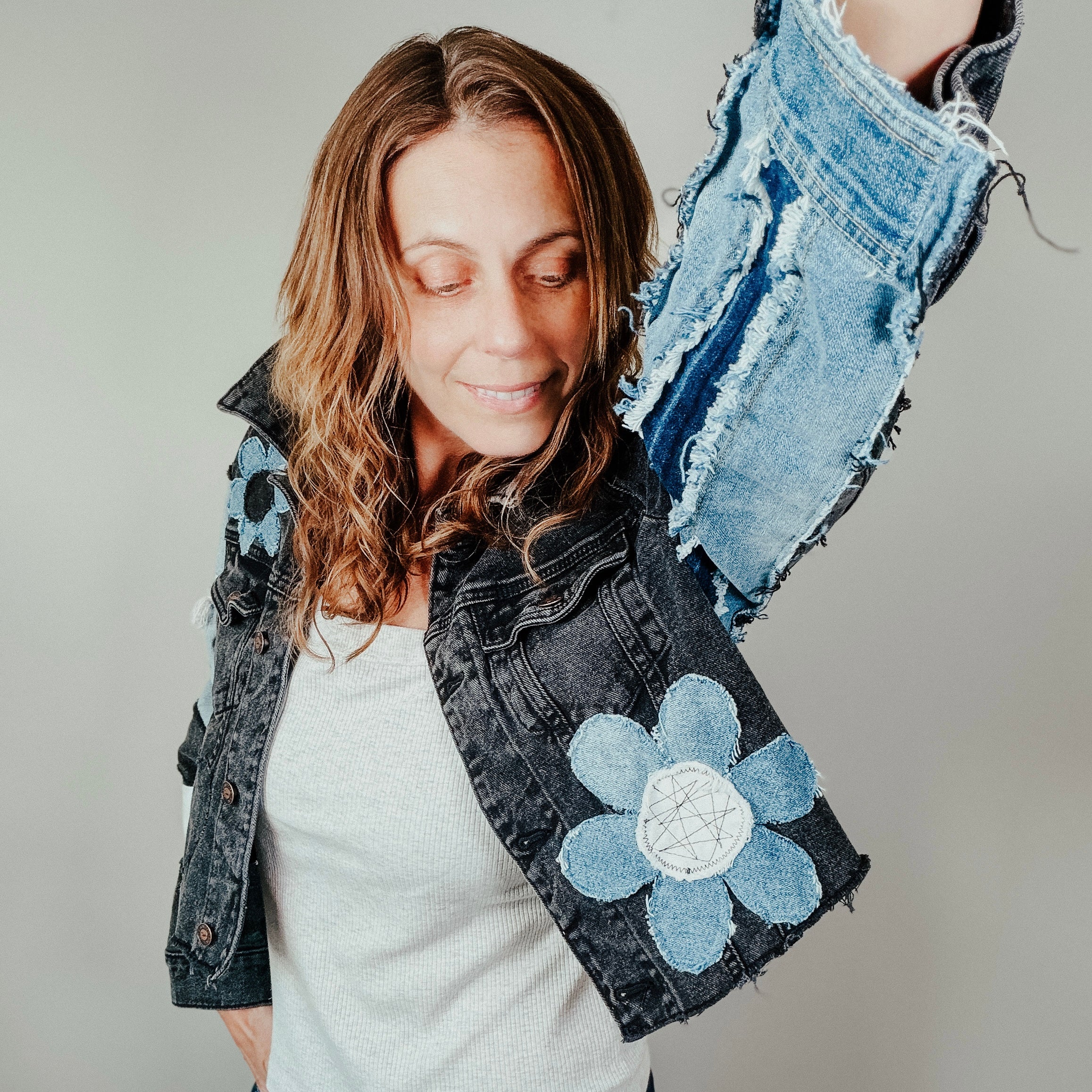 Upcycled Jacket - Medium