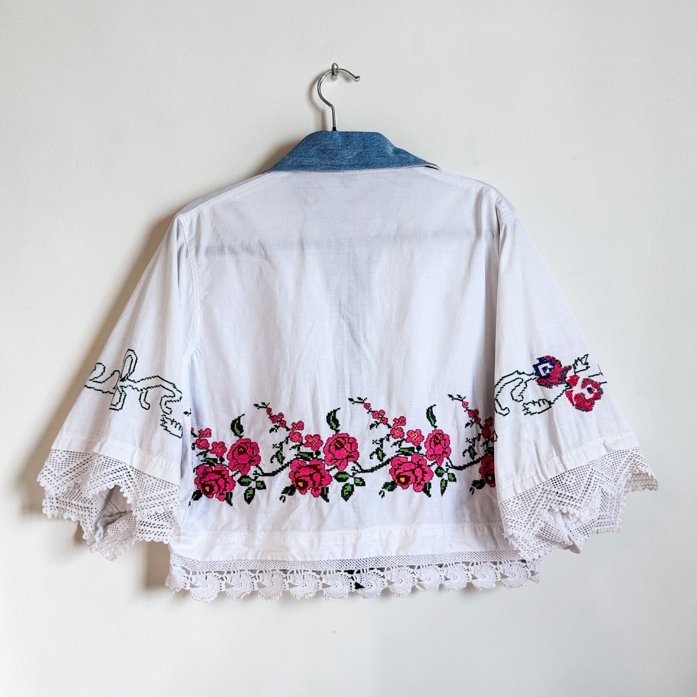 Tablecloth Top + Denim - Medium