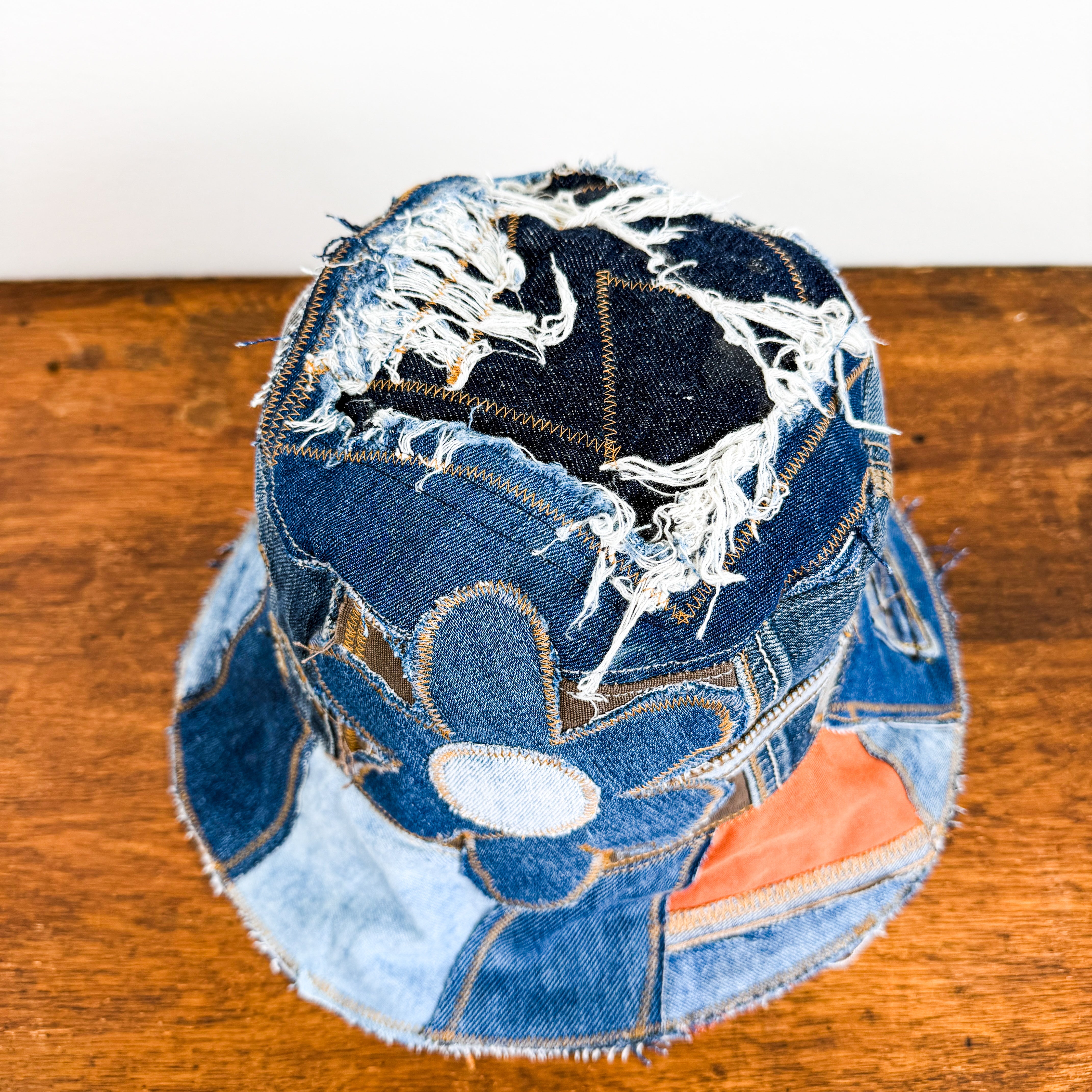 Denim Bucket Hat - Medium