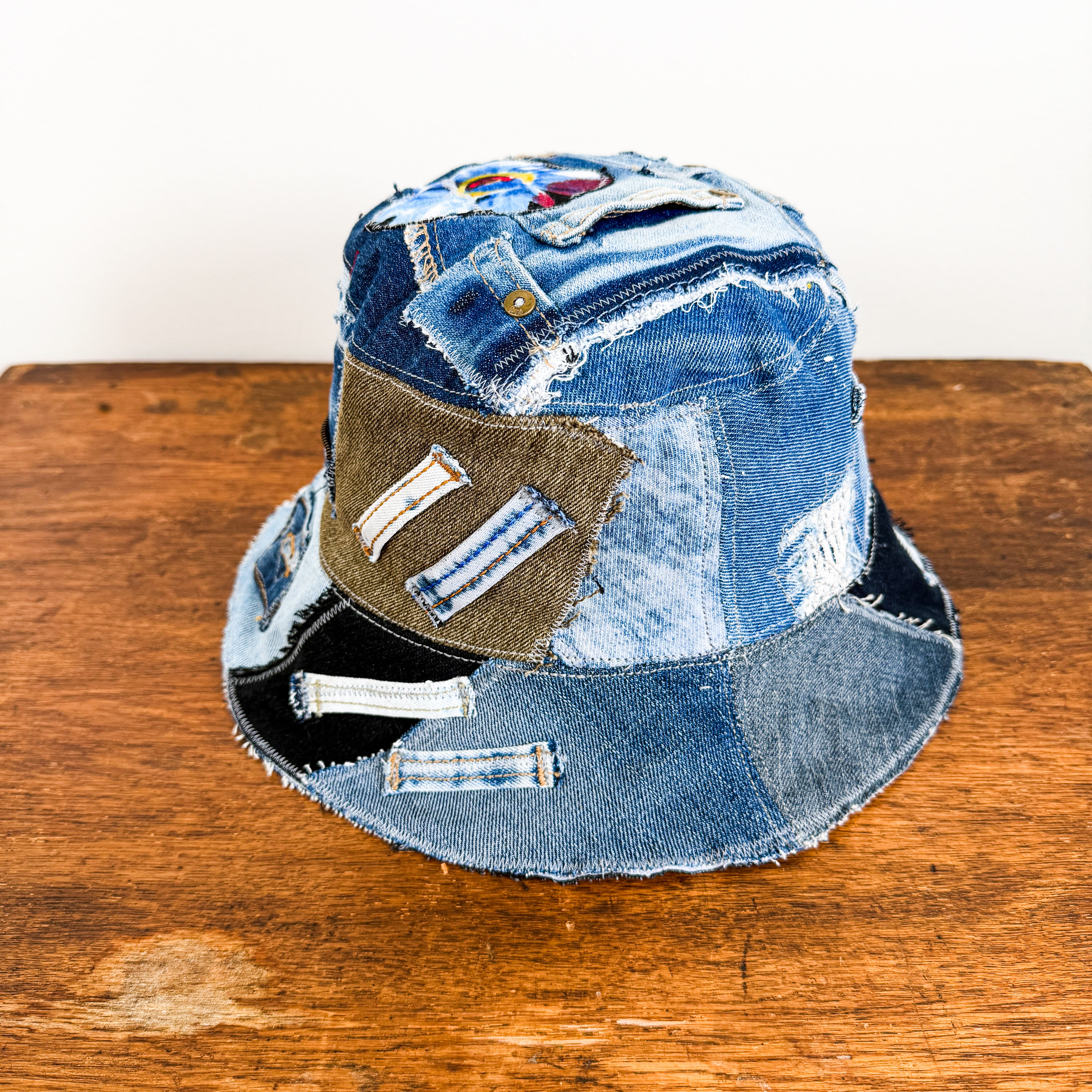 Denim Bucket Hat - Large