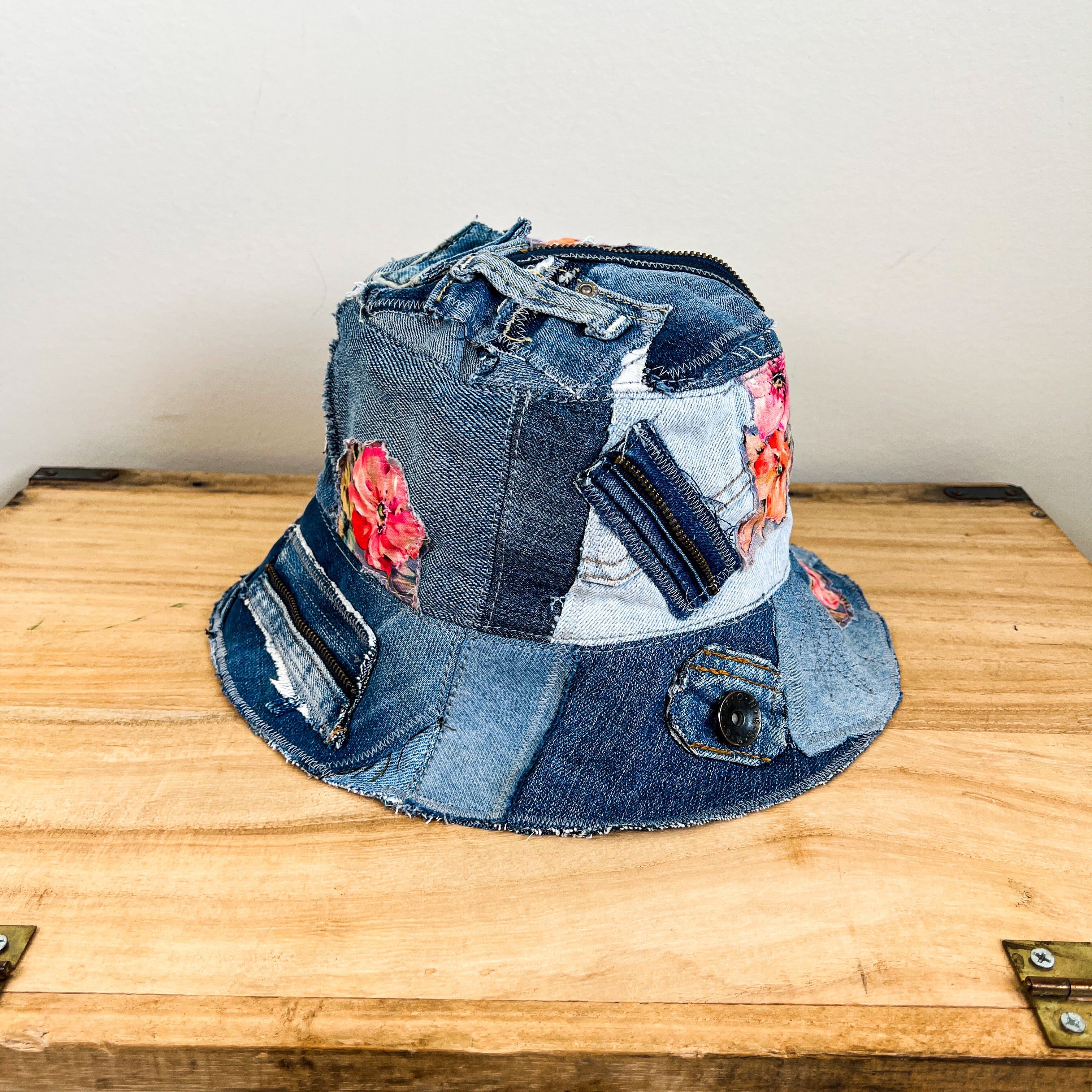 Denim Bucket Hat - Medium