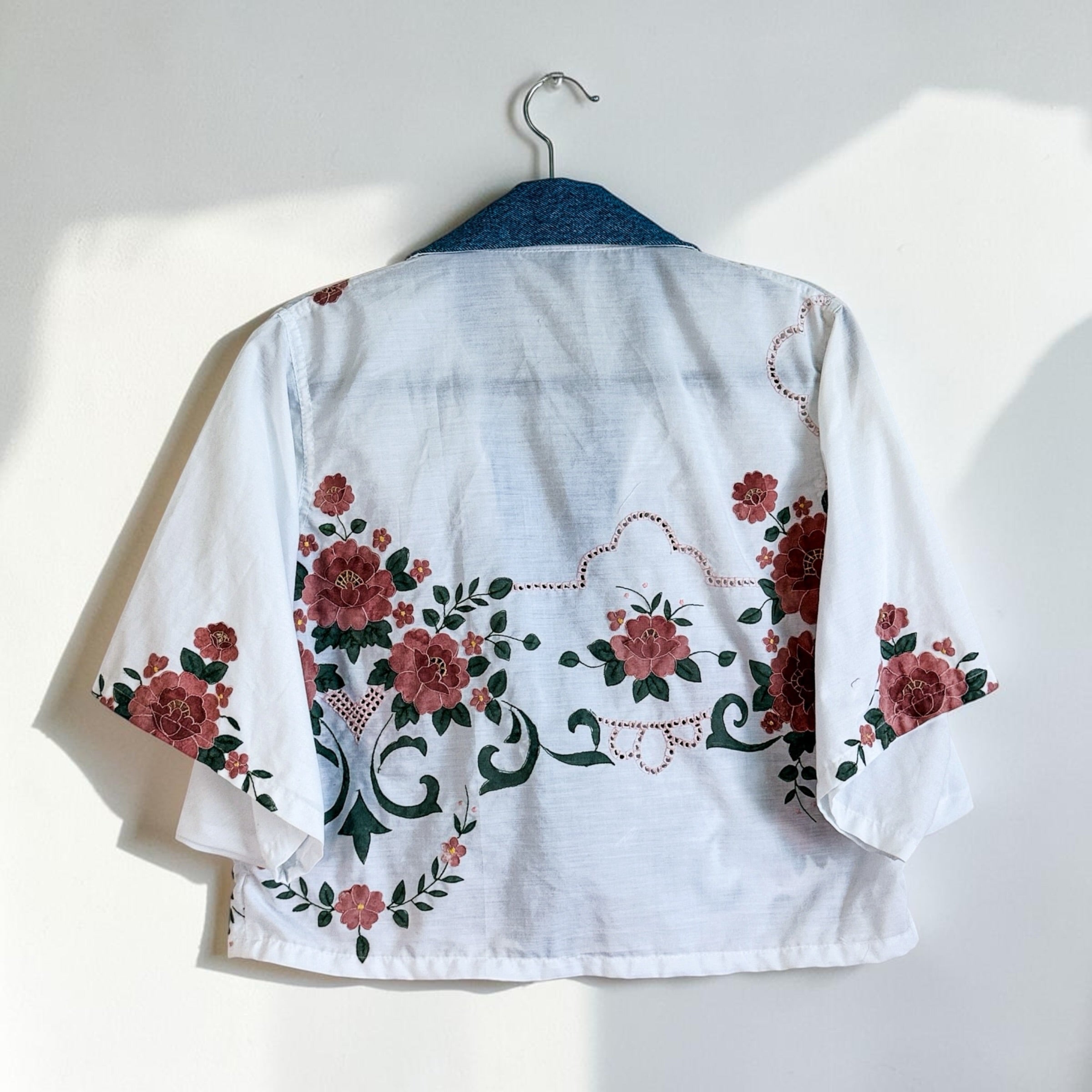 Tablecloth Top + Denim - Small