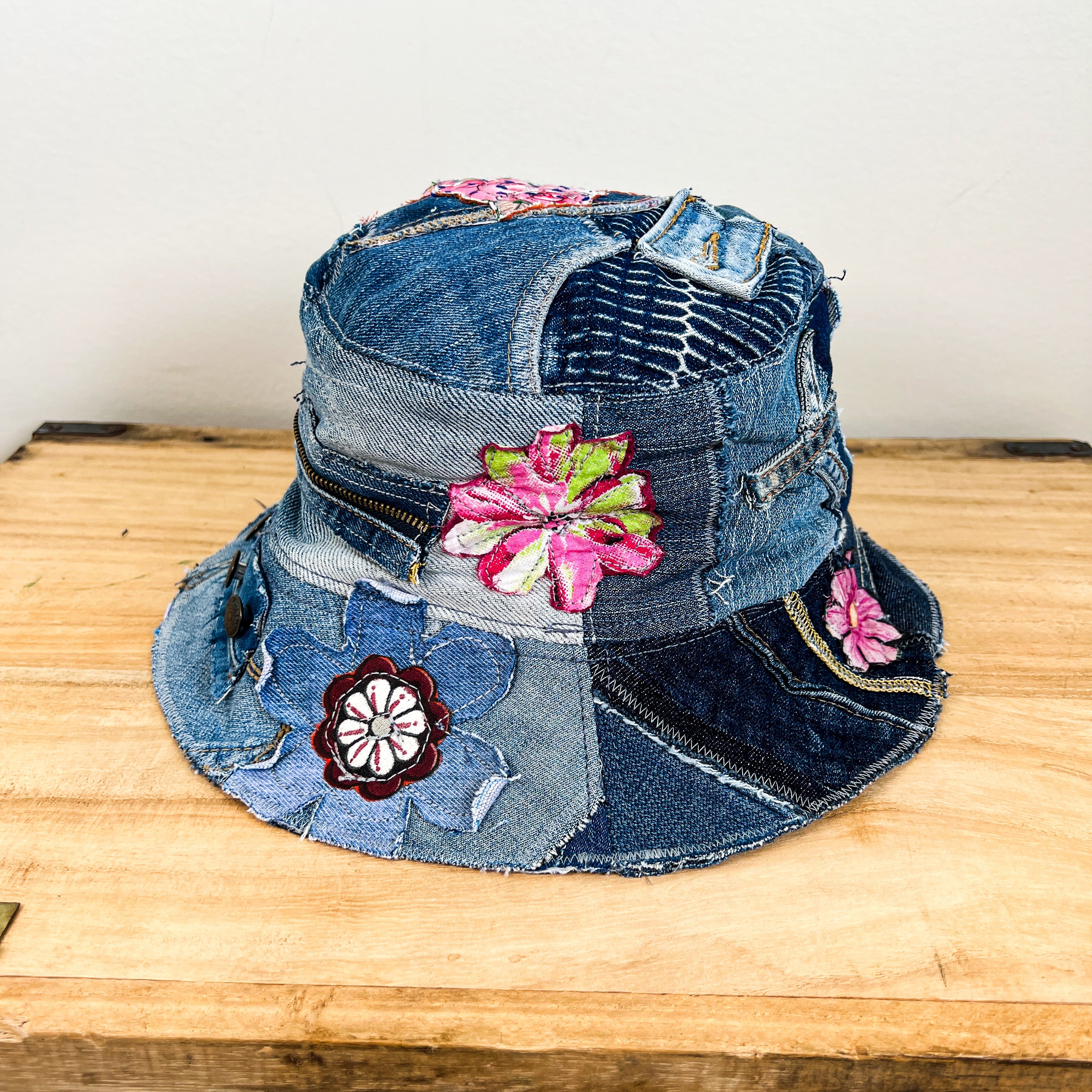 Denim Bucket Hat - Large