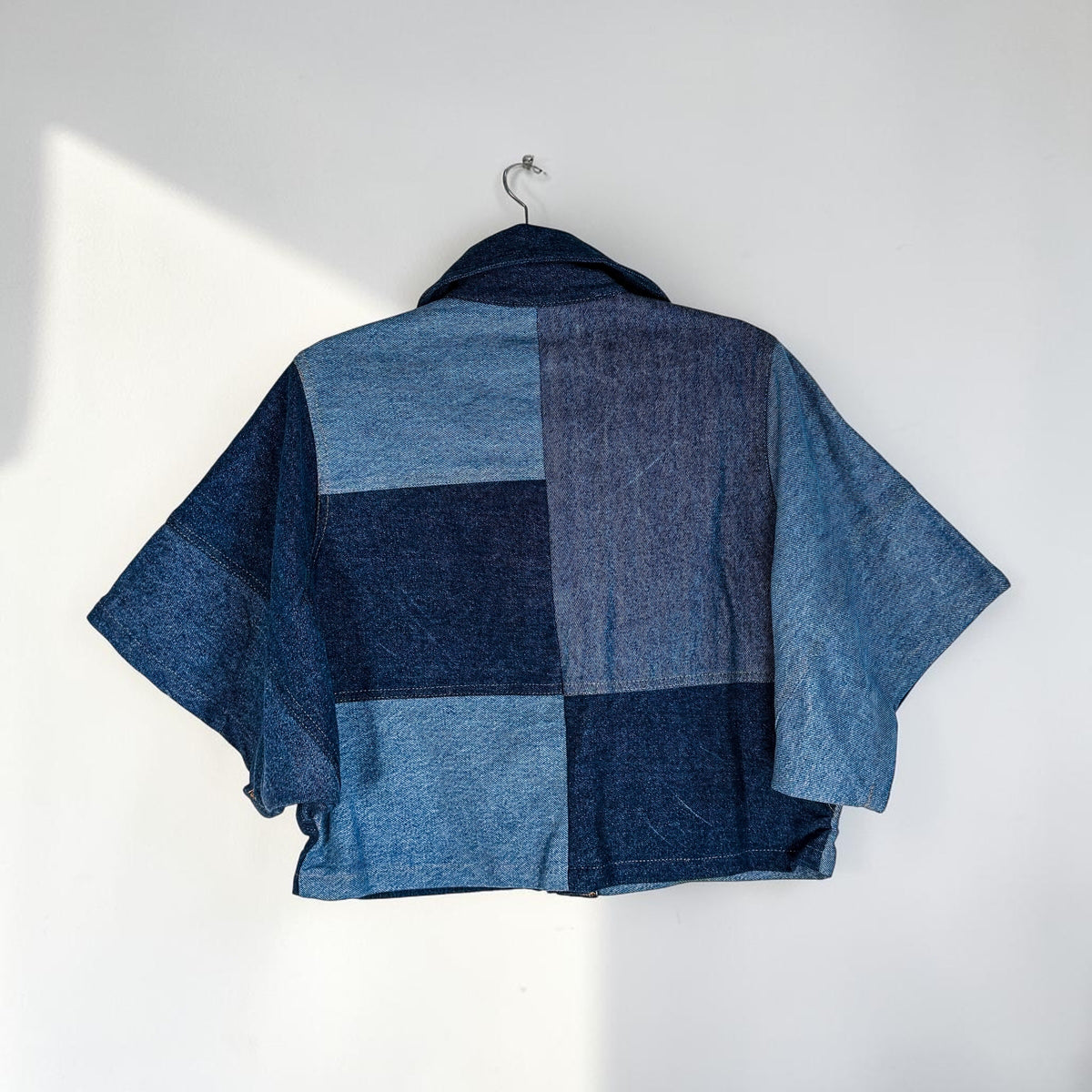 Denim Crop Jacket - Small
