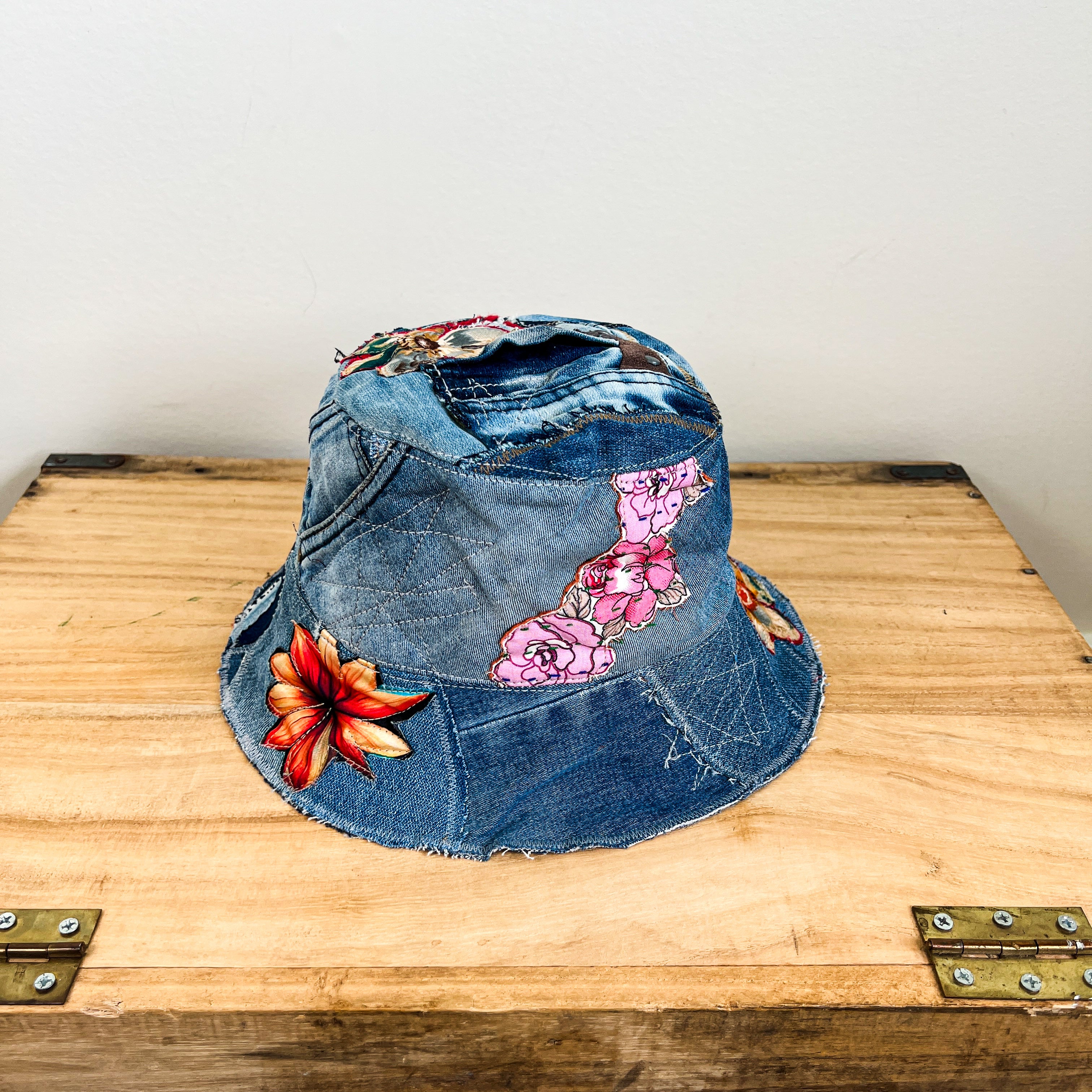Denim Bucket Hat - Small