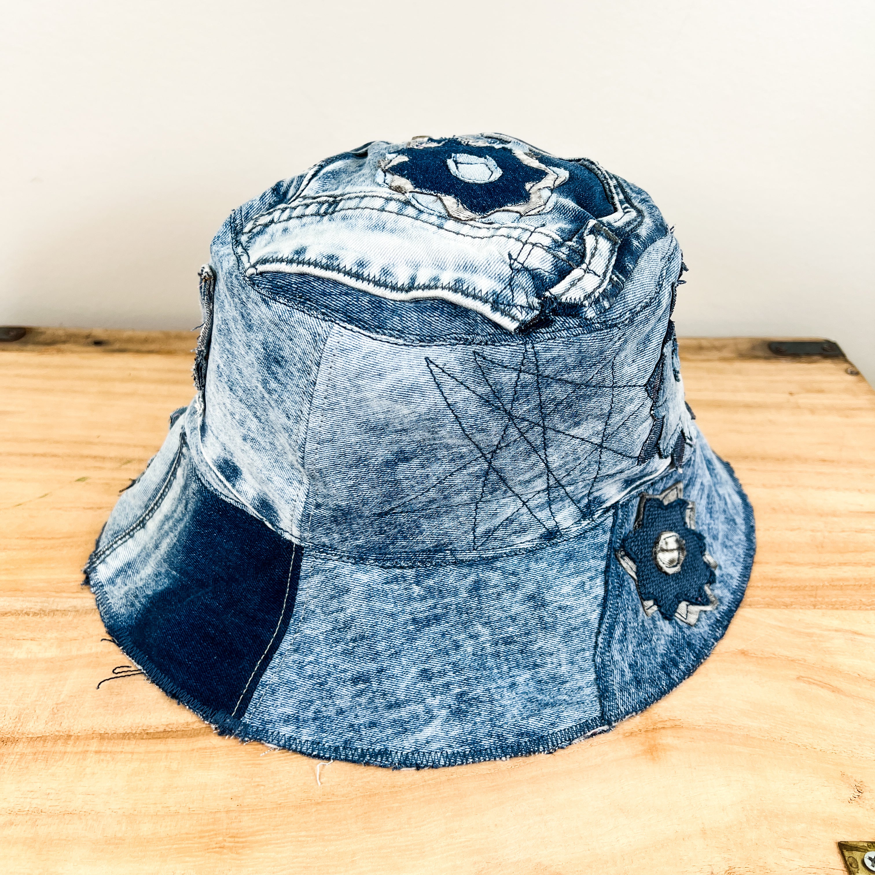 Denim Bucket Hat - Large