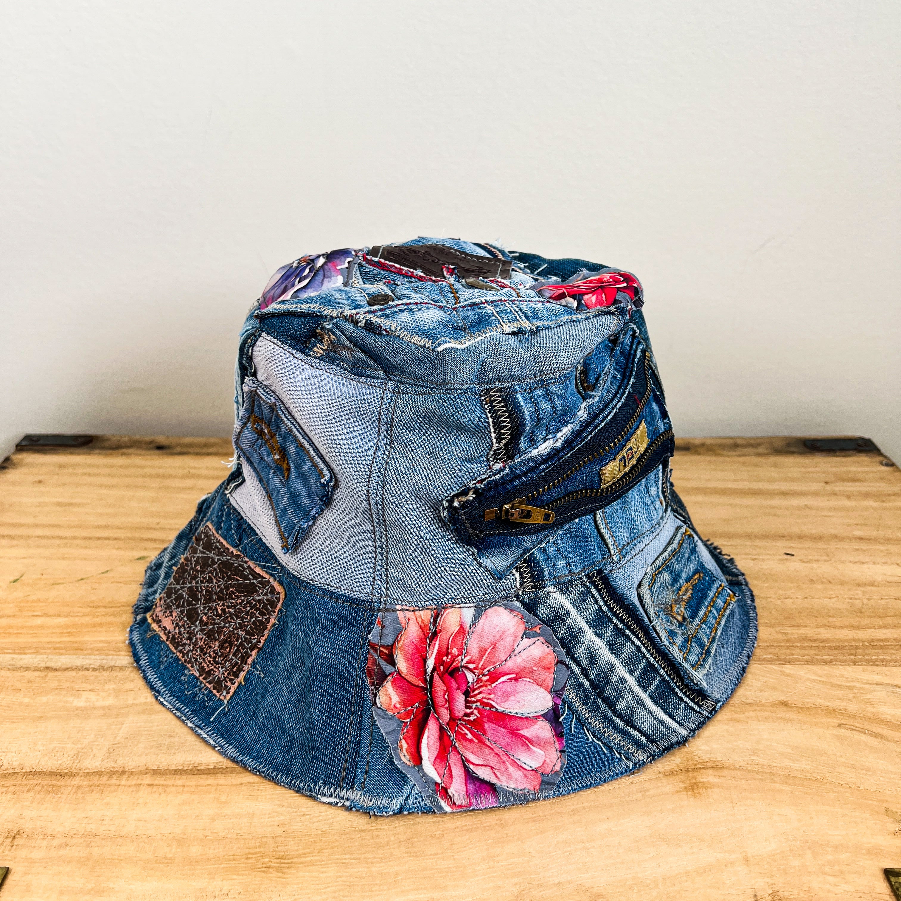 Denim Bucket Hat - Medium