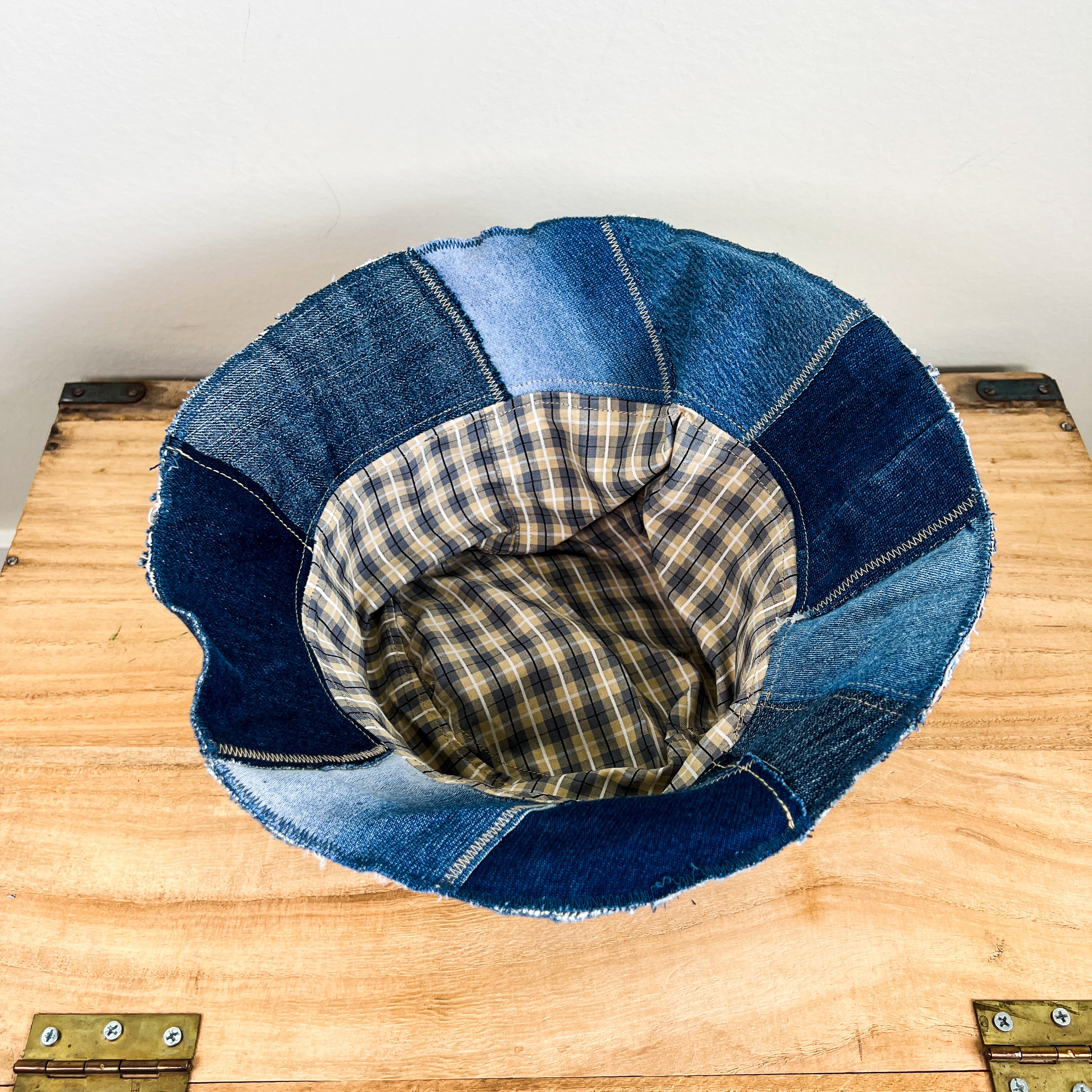 Denim Bucket Hat - Large