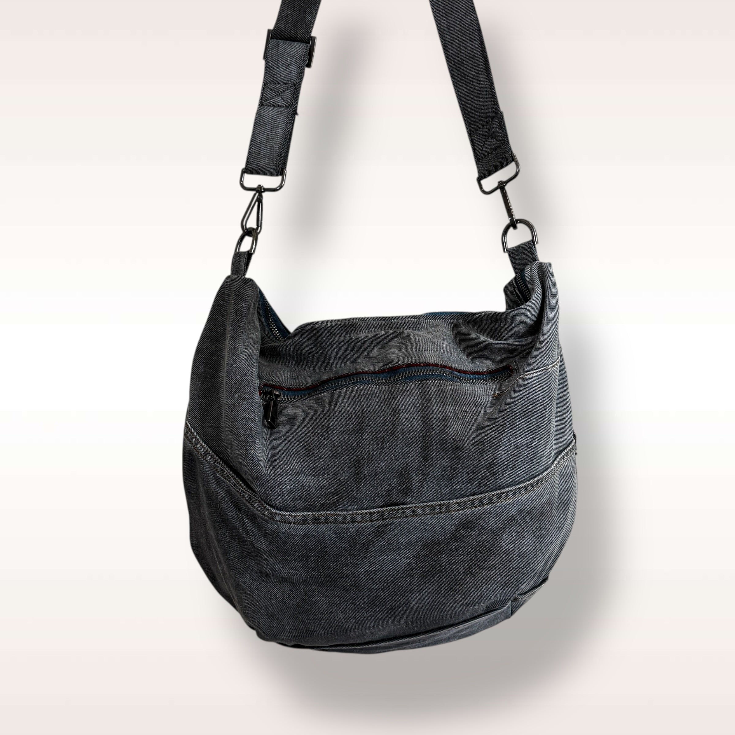 Denim Hippie Bag