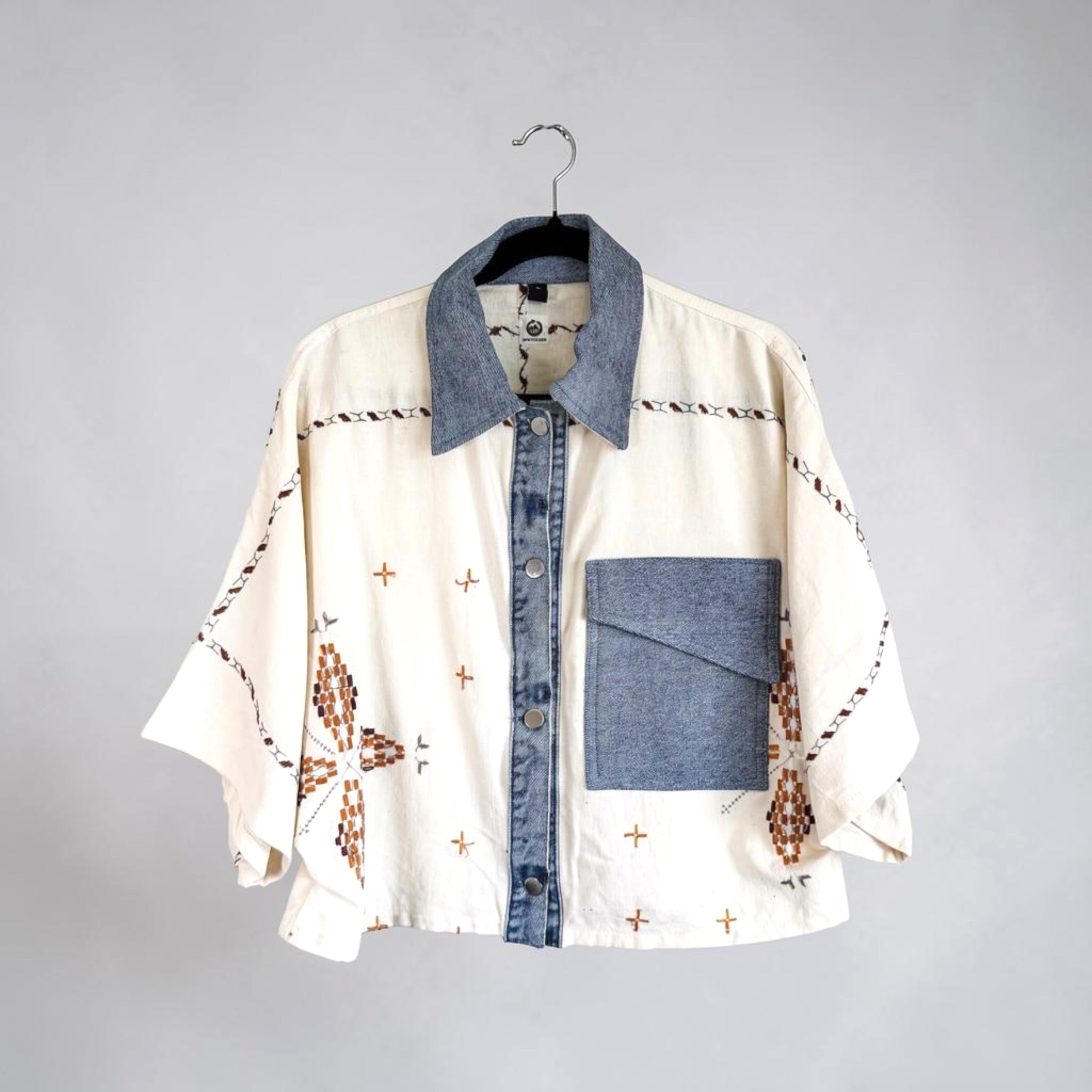 Tablecloth Top + Denim - Large