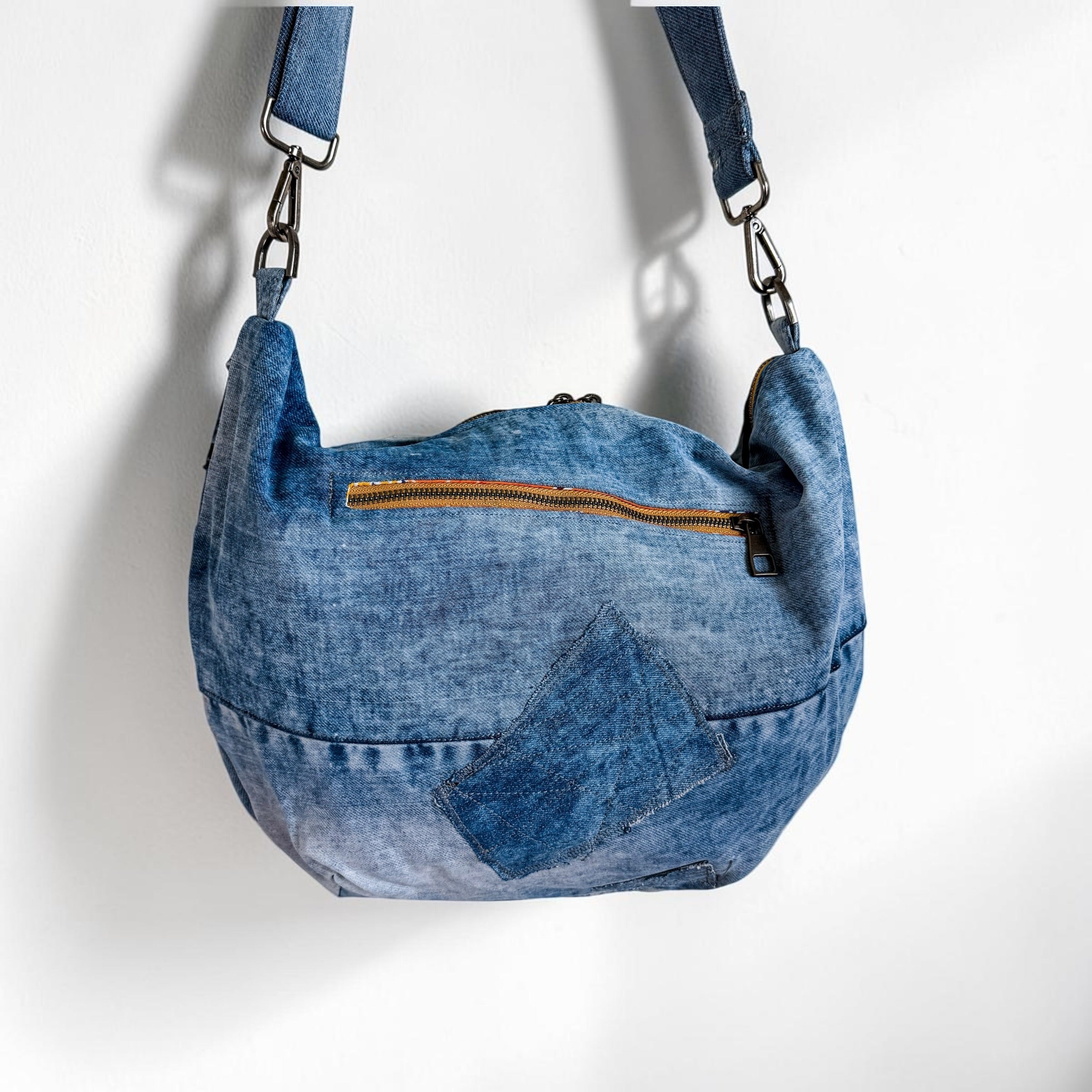 Denim Hippie Bag