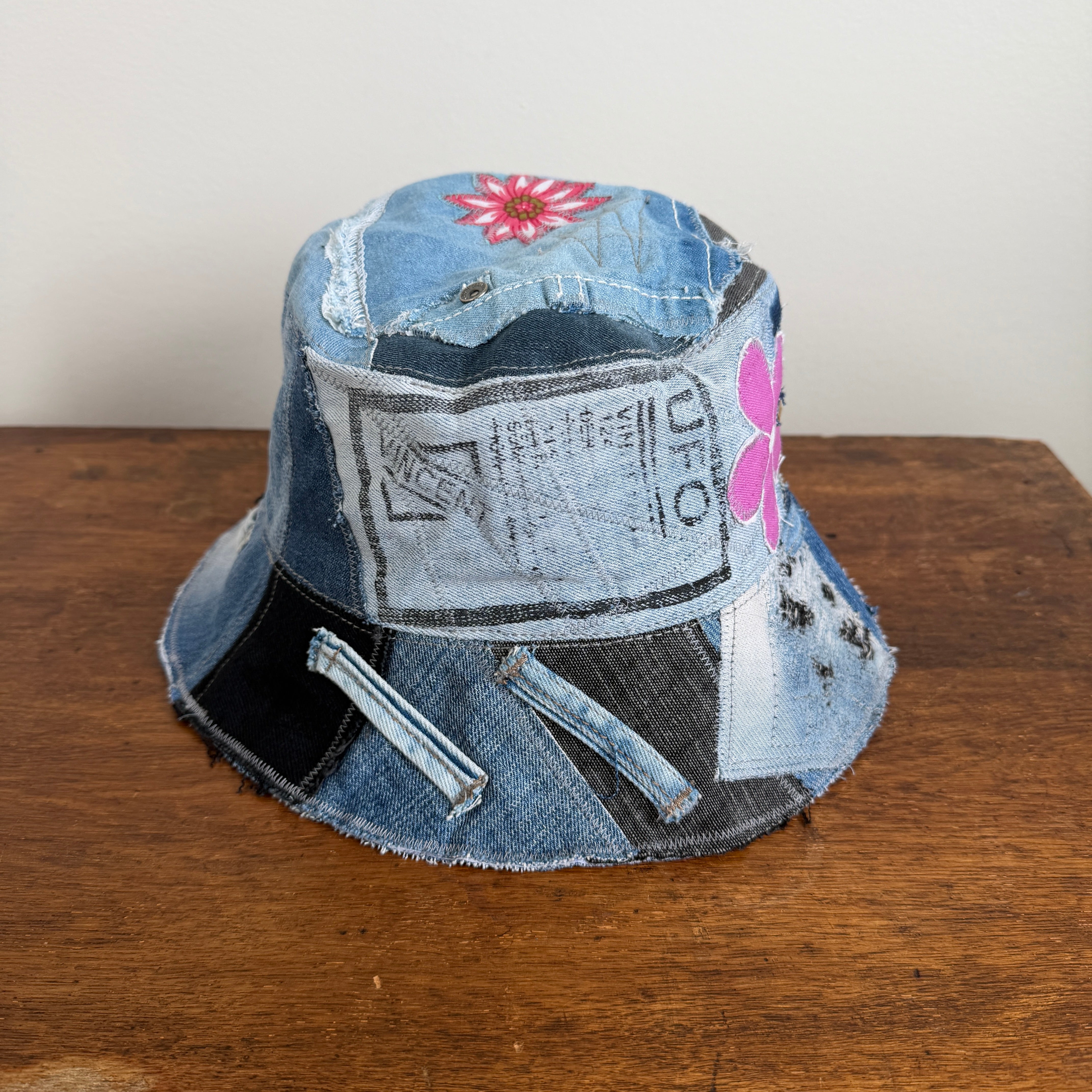Denim Bucket Hat - Large