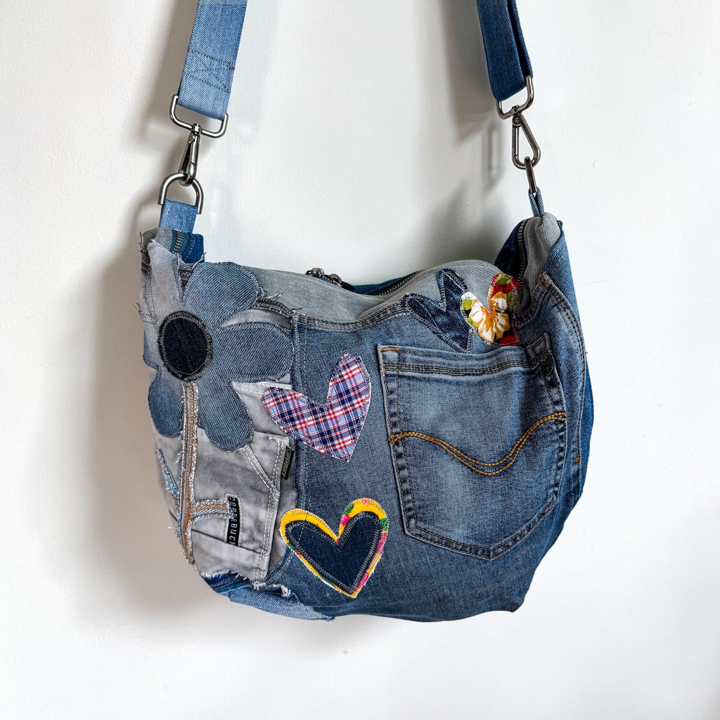 Denim Hippie Bag