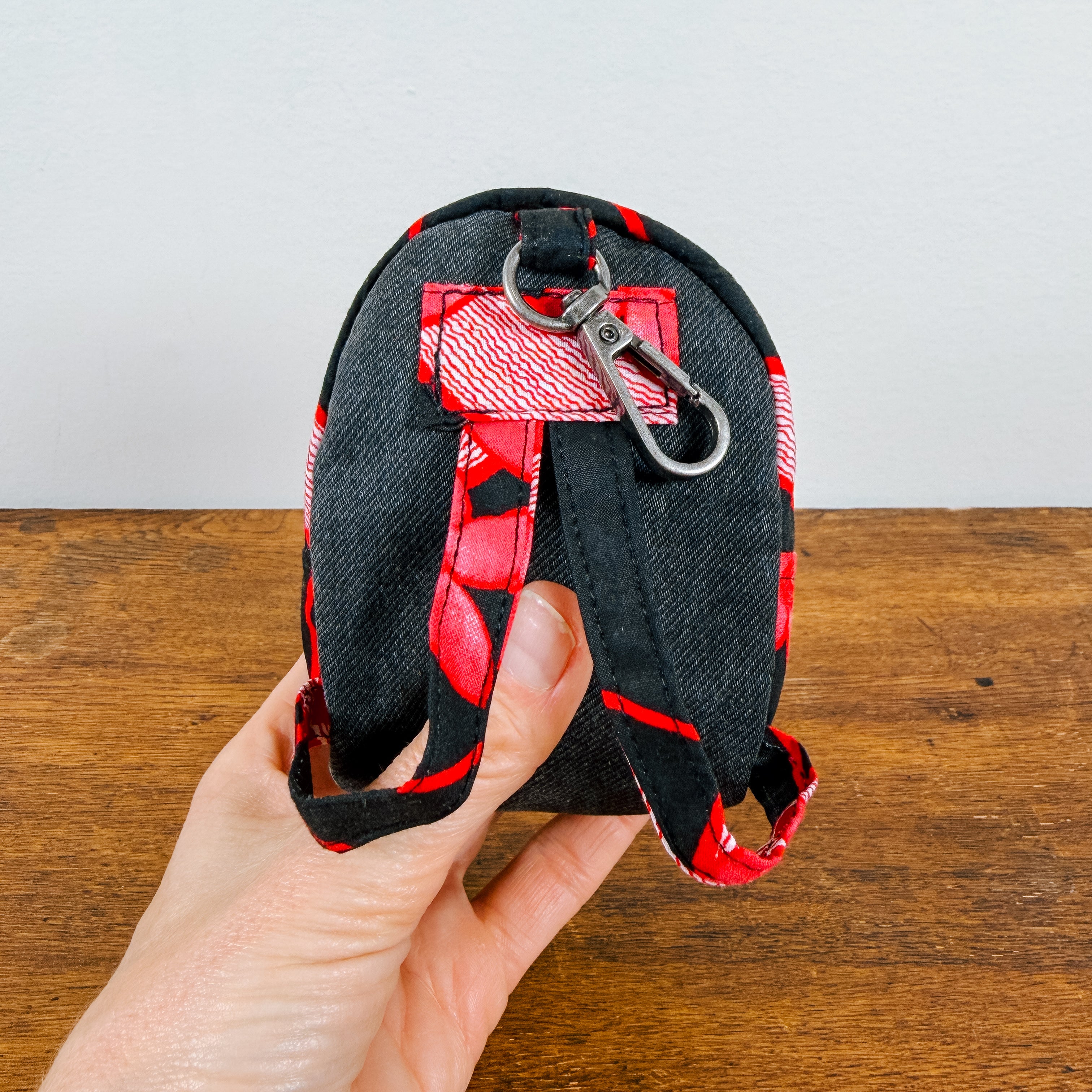 Upcycled Mini Backpack Pouch