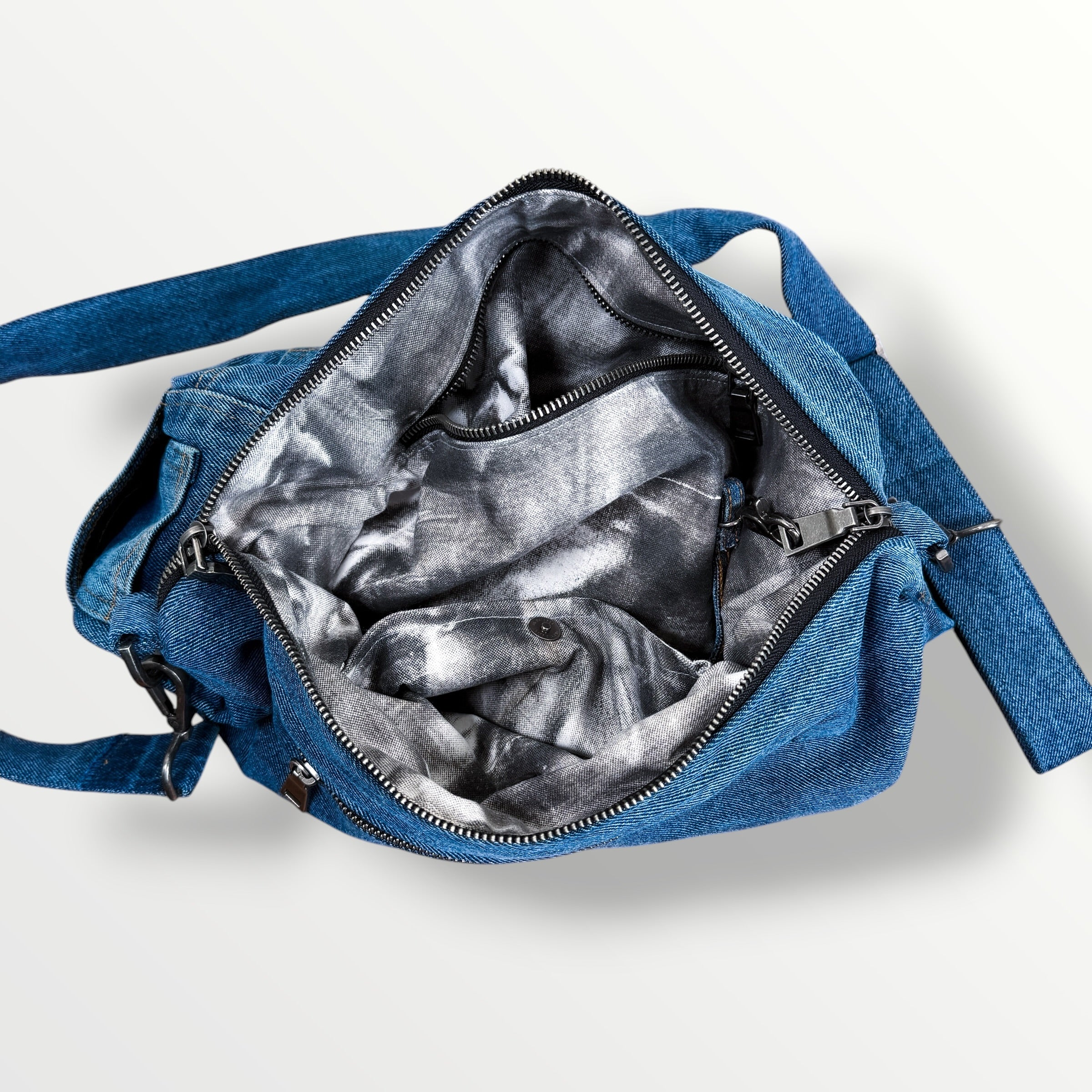 Denim Hippie Bag