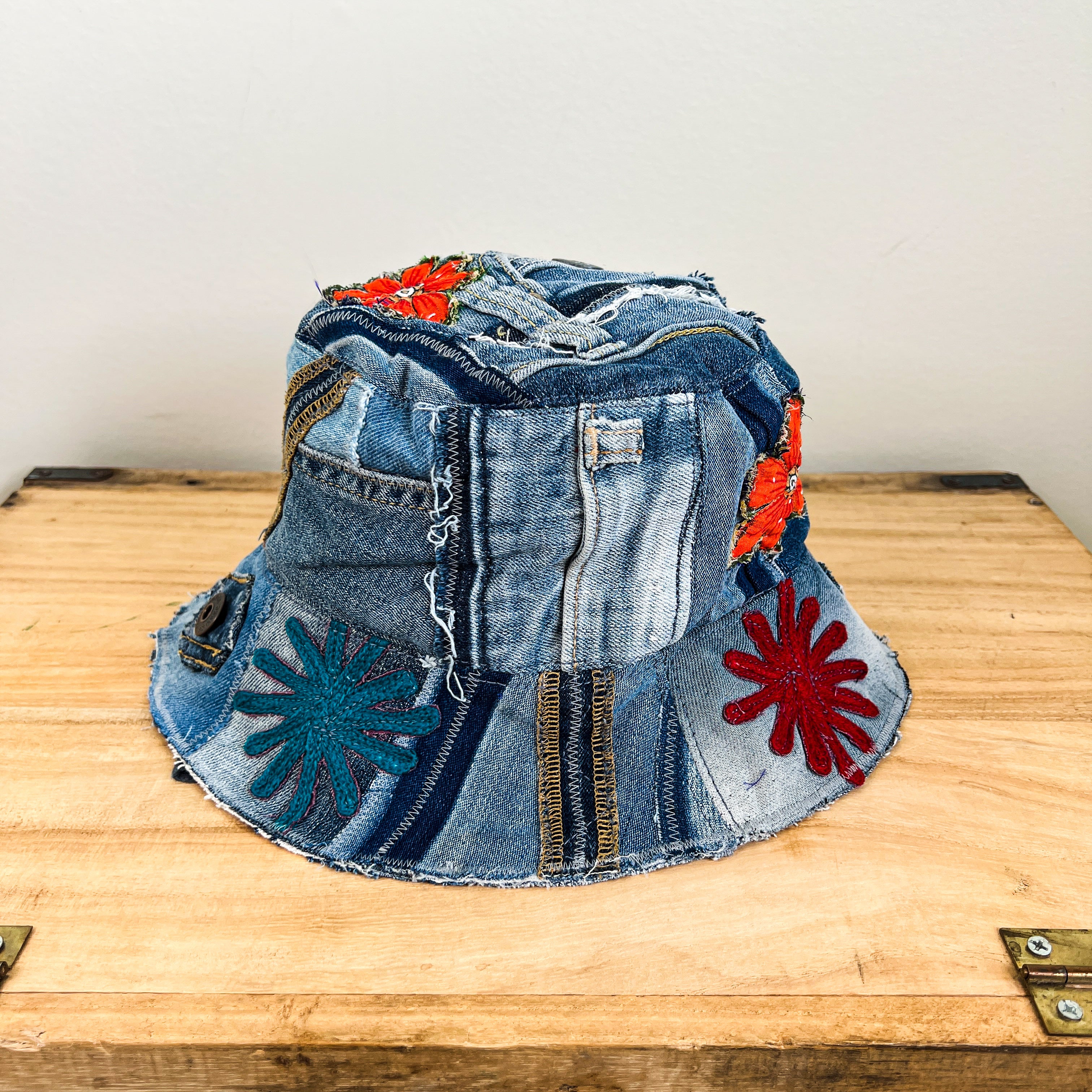 Denim Bucket Hat - Medium