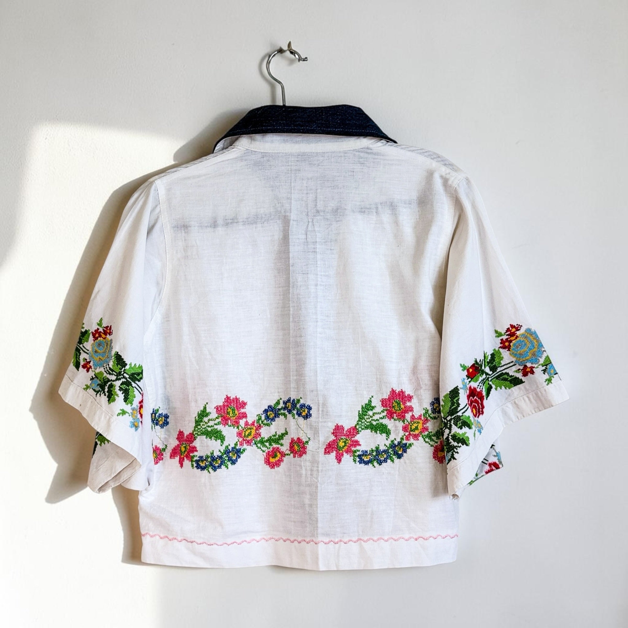 Tablecloth Top + Denim - XS