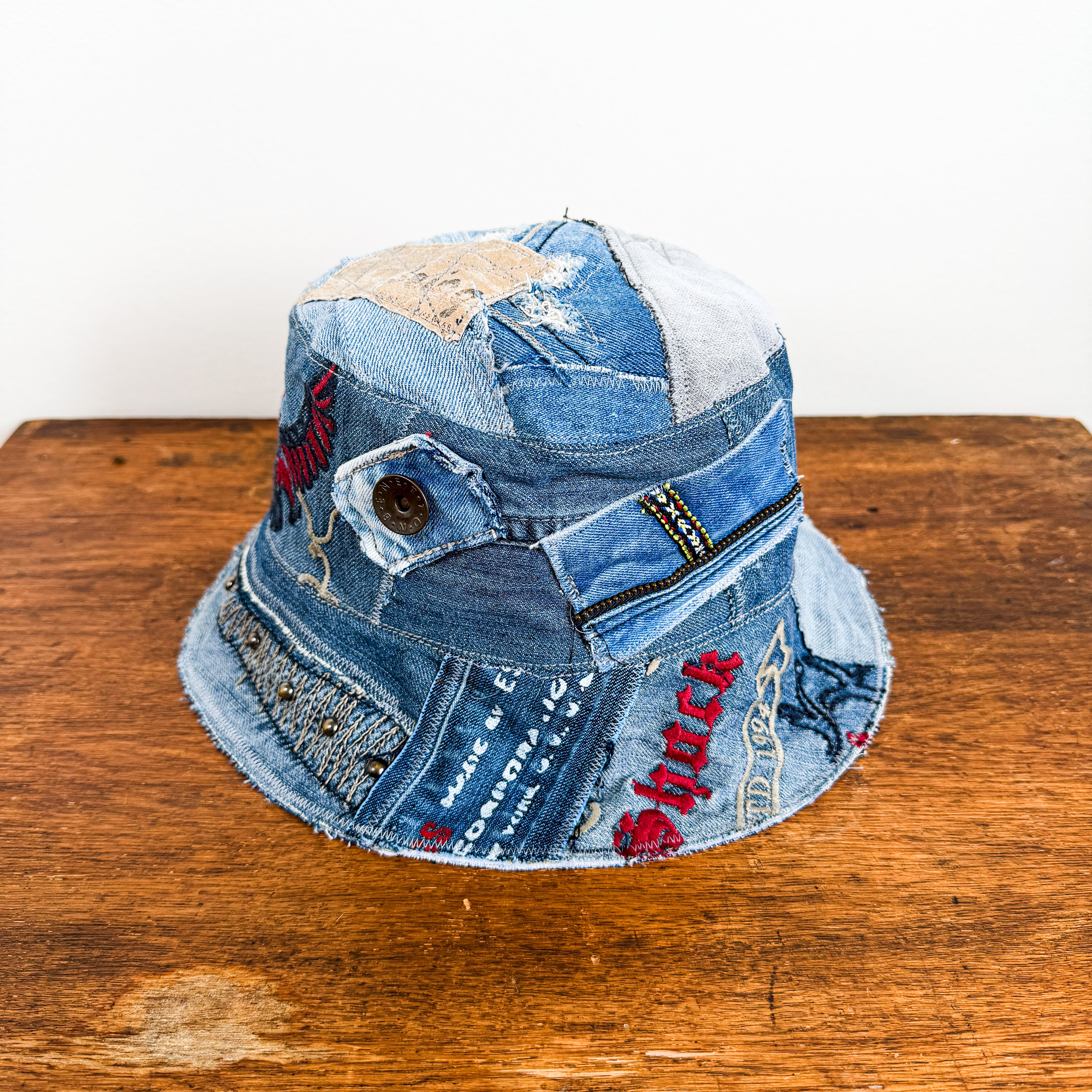 Denim Bucket Hat - Large