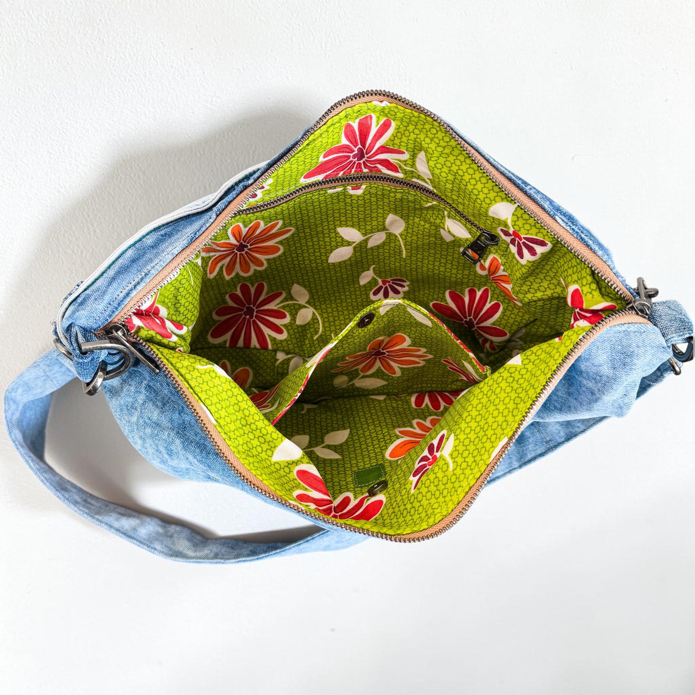 Denim Hippie Bag