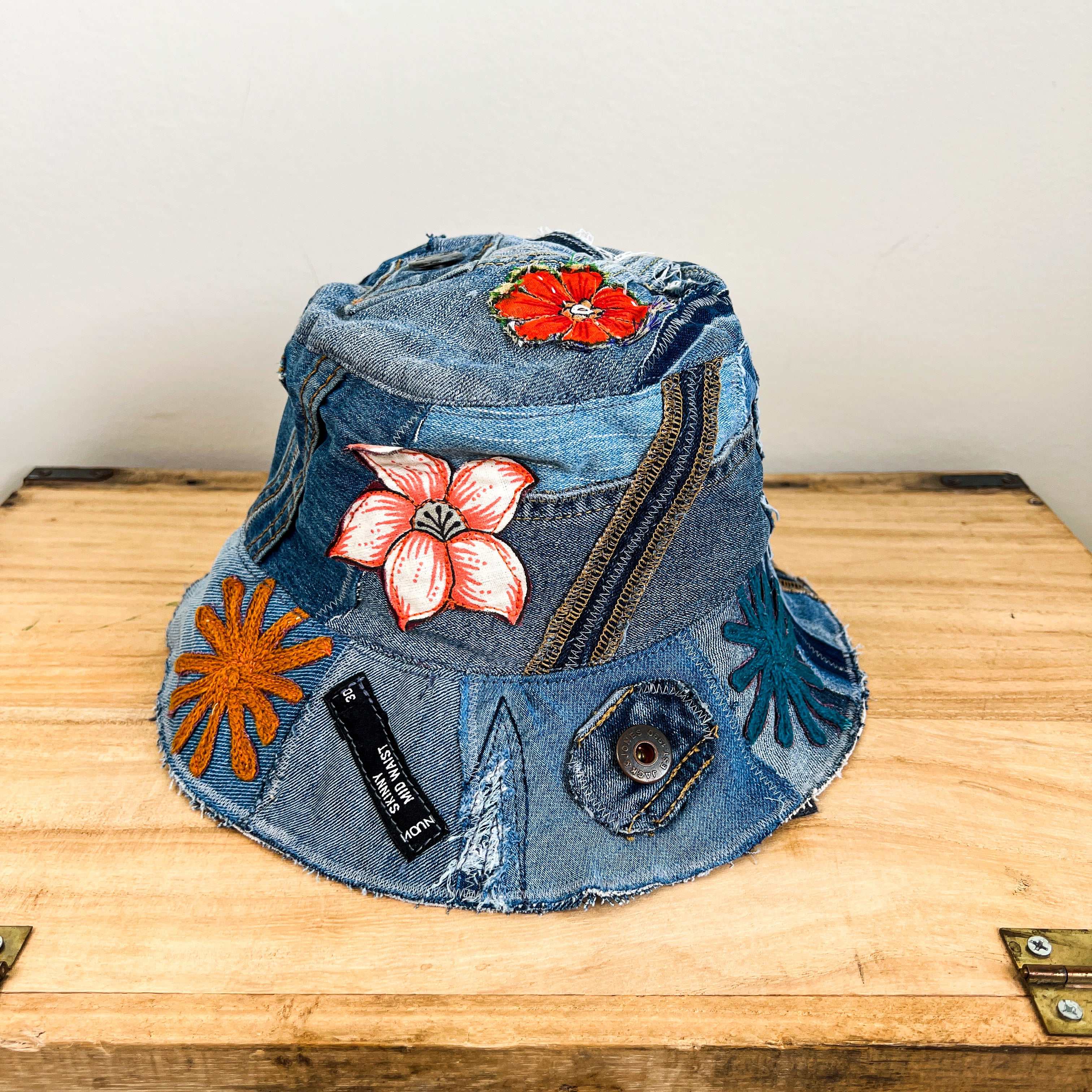 Denim Bucket Hat - Medium