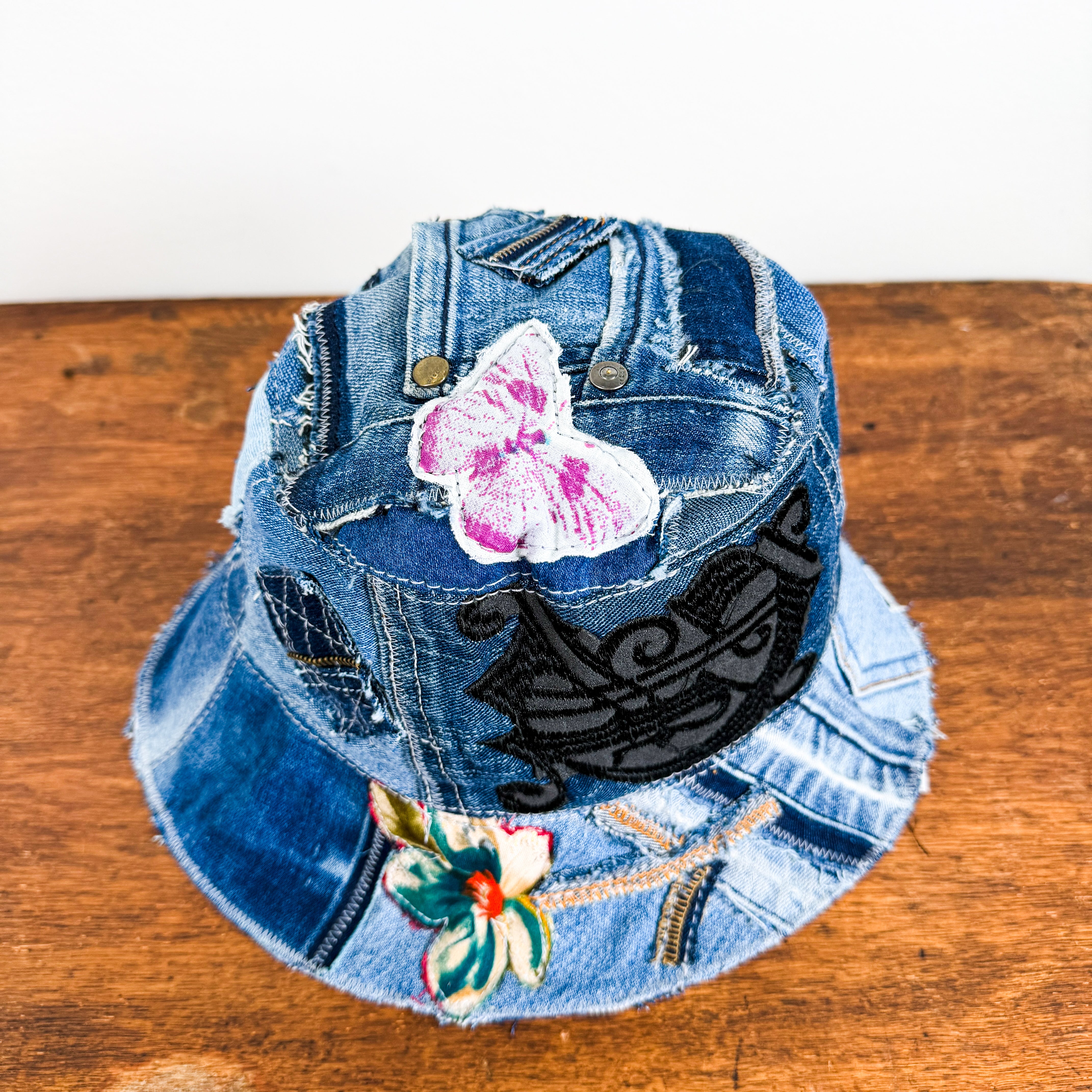 Denim Bucket Hat - Small