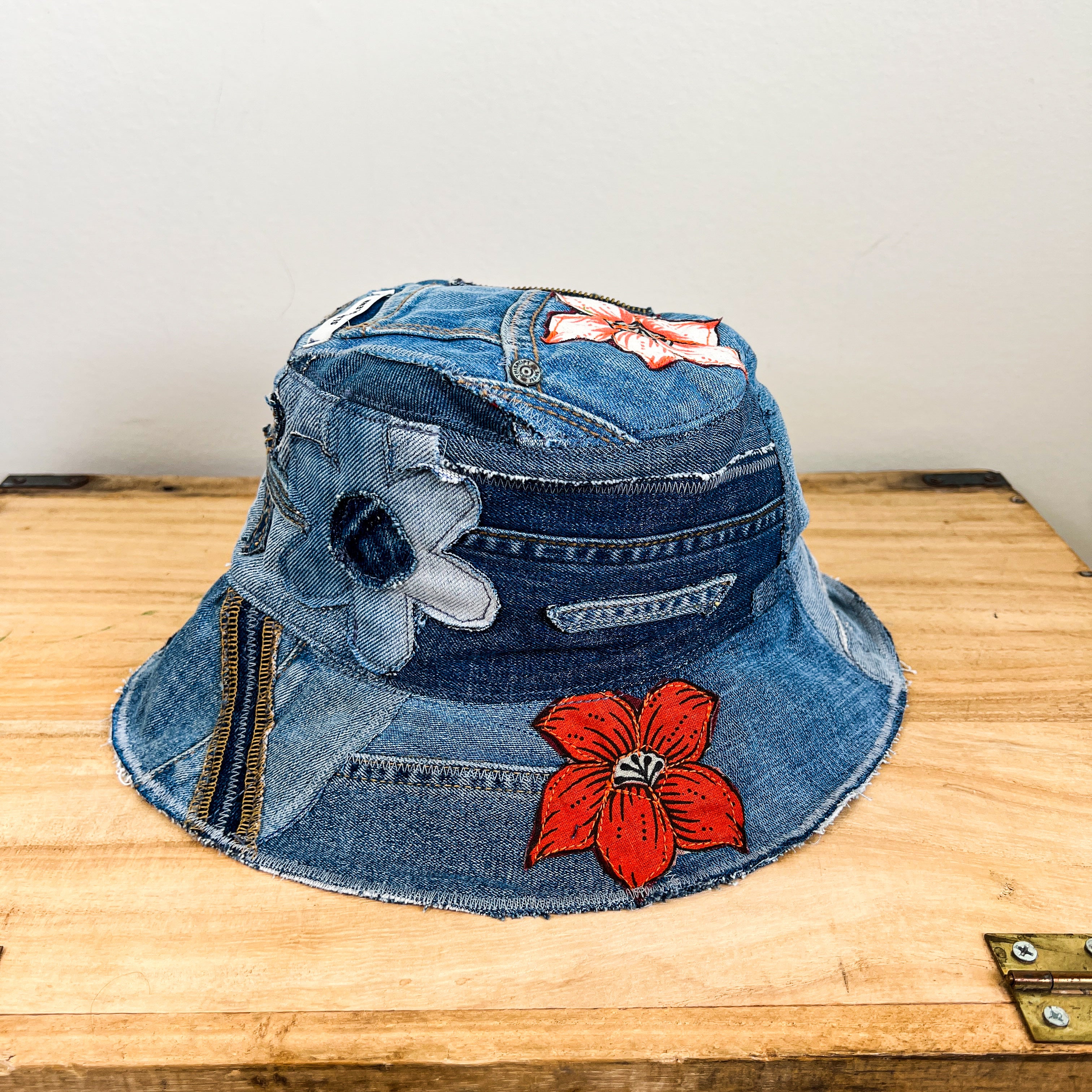 Denim Bucket Hat - Medium